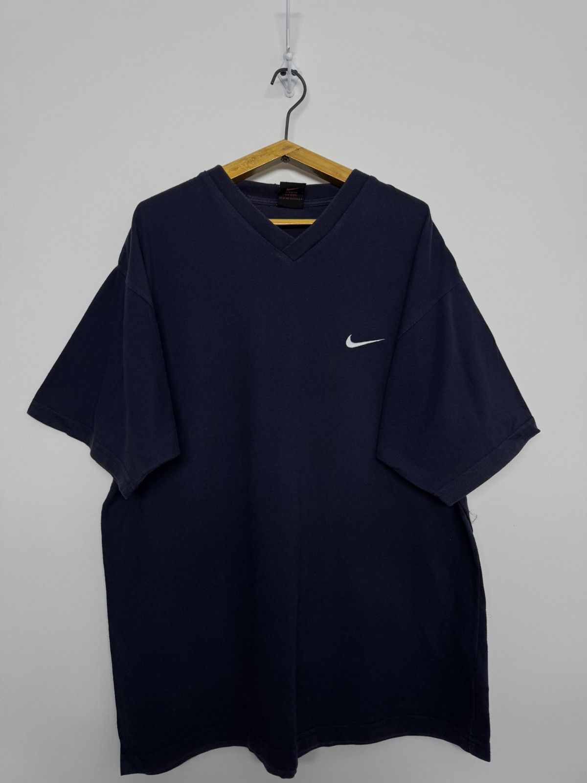 Nike Vintage Nike Swoosh T-Shirt 90’s Size US M / EU 48-50 / 2 - 3 Thumbnail