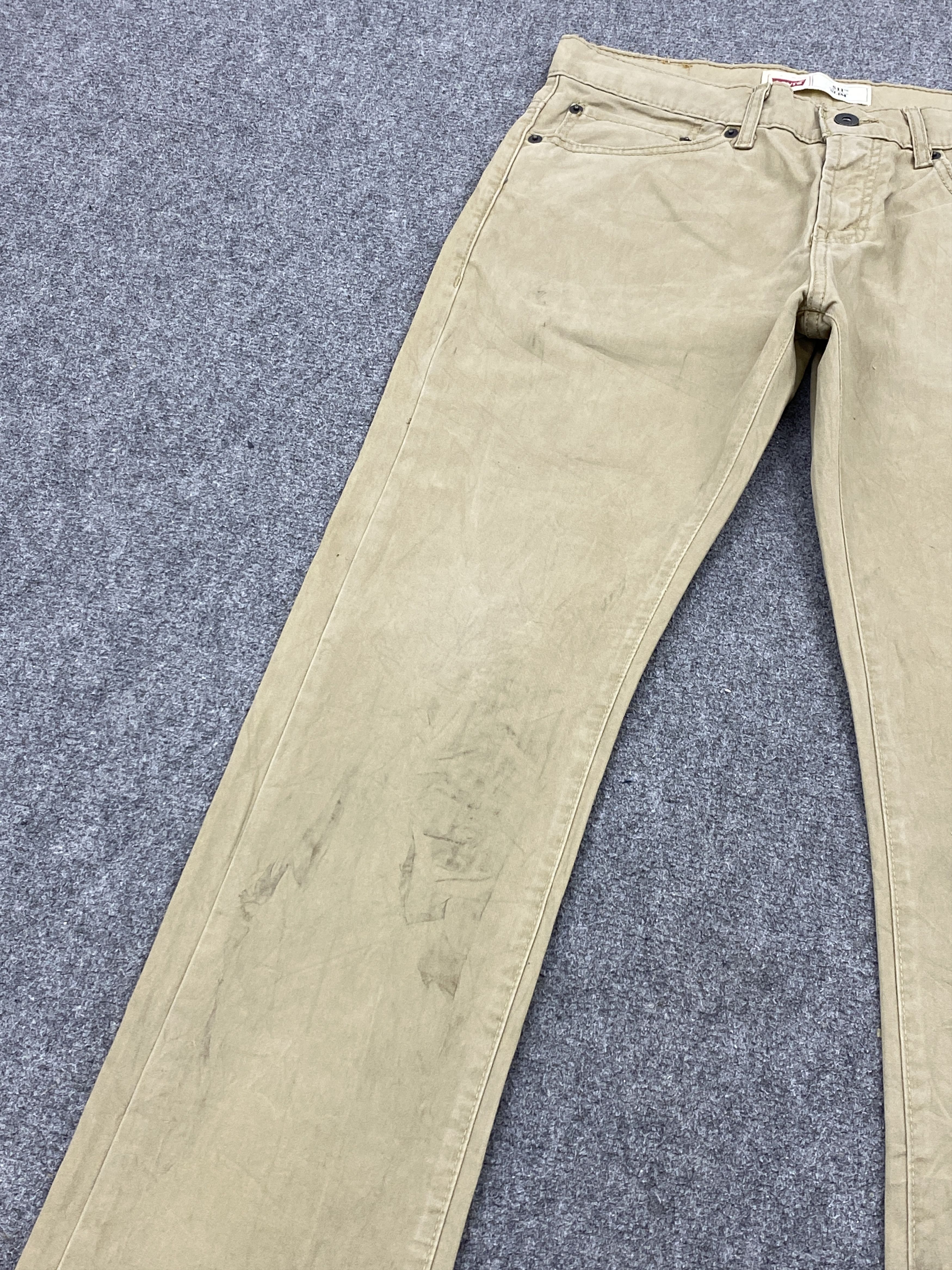 Levi's Vintage Levis 511 White Tab Khaki Jeans DP2602 Size US 29 - 11 Thumbnail