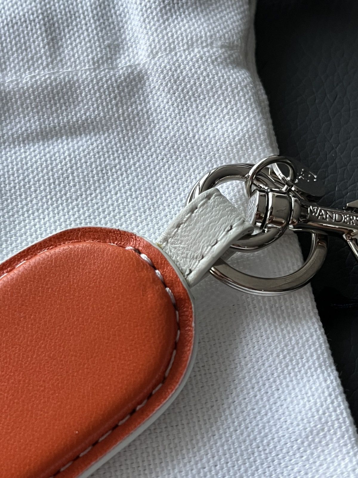 JW Anderson × Loewe Rare Limited BrandNew J W Anderson 🍆 Leather Key Chain Charm Size ONE SIZE - 14 Thumbnail