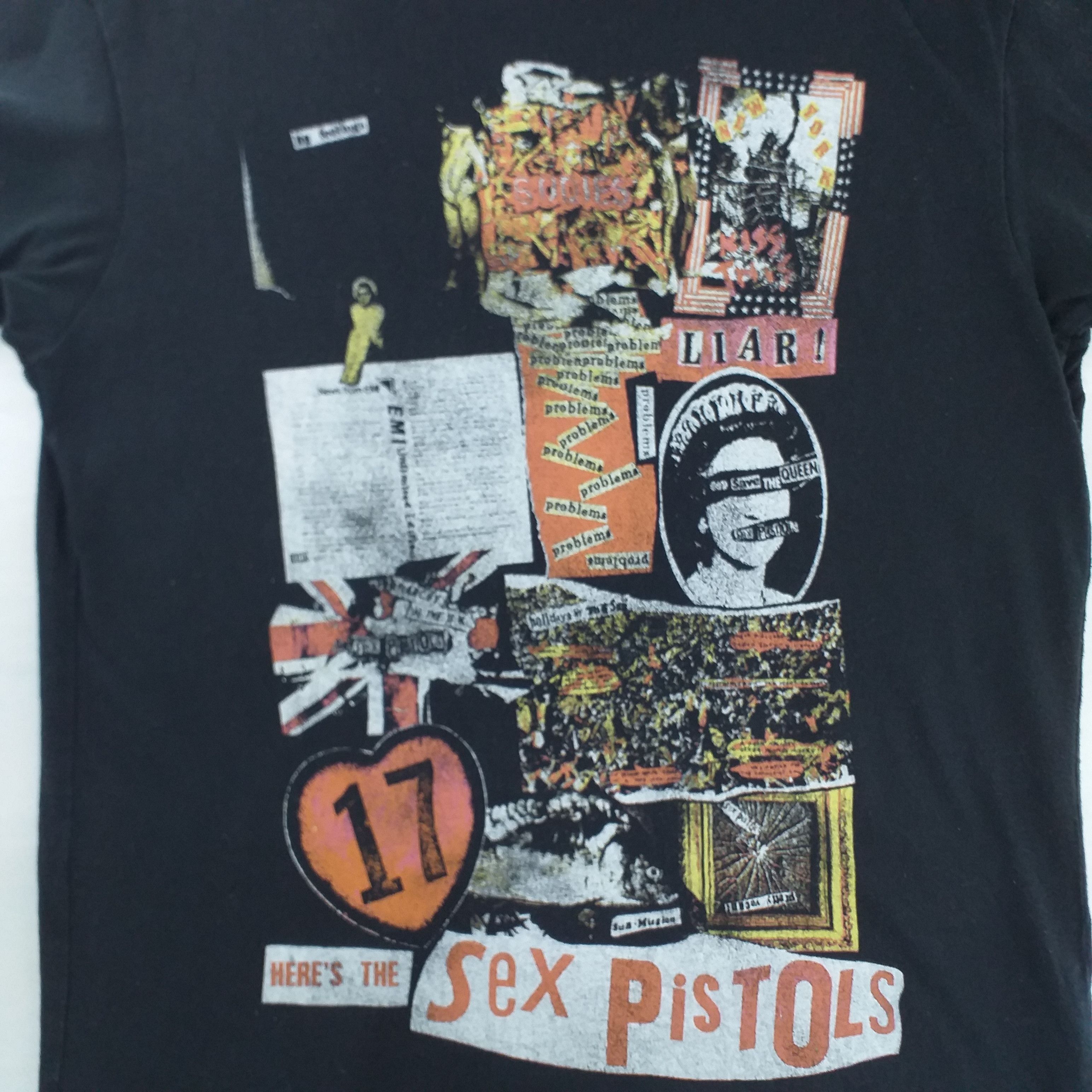 Band Tees Sex Pistols Punk/Rock Large Tshirt -F084 Size US L / EU 52-54 / 3 - 3 Thumbnail