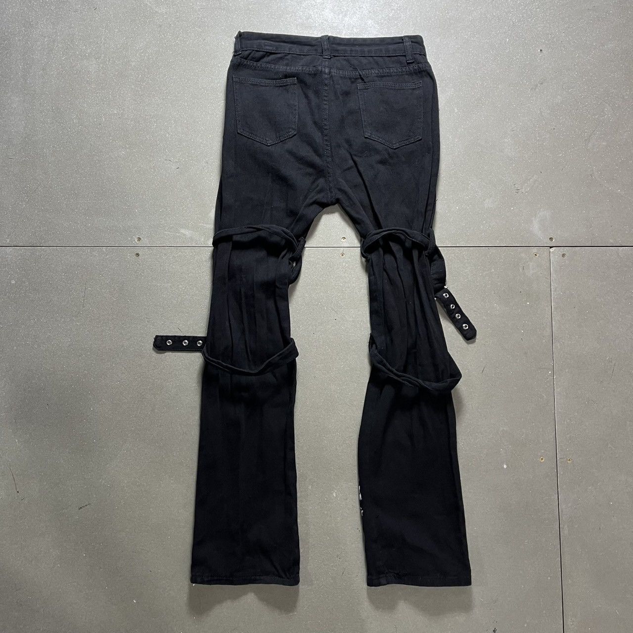 Japanese Brand × Le Grande Bleu (L.G.B.) SLP Jeans Japanese Brand Bondage Jeans Size 31" - 9 Thumbnail