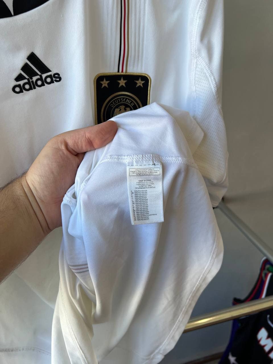 Adidas 2009/10 GERMANY ADIDAS HOME SOCCER JERSEY FOOTBALL SHIRT XXL Size US XL / EU 56 / 4 - 14 Thumbnail