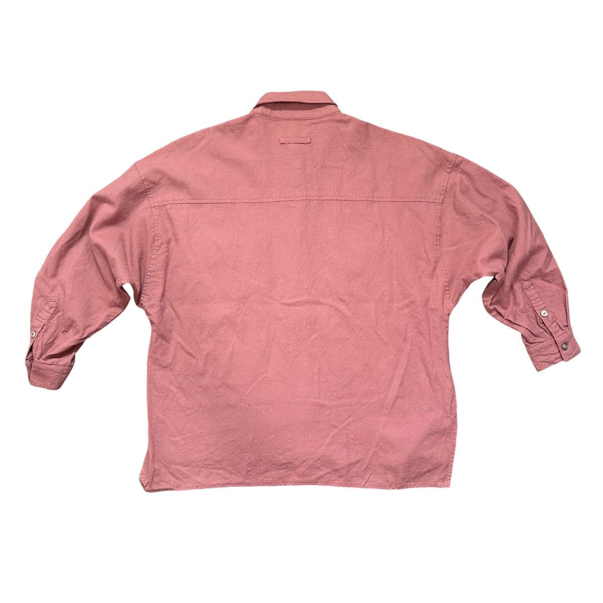 Jean Paul Gaultier Jean Paul Gaultier Pink Button Up Boxy Fit Pocket Design Size US L / EU 52-54 / 3 - 3 Thumbnail