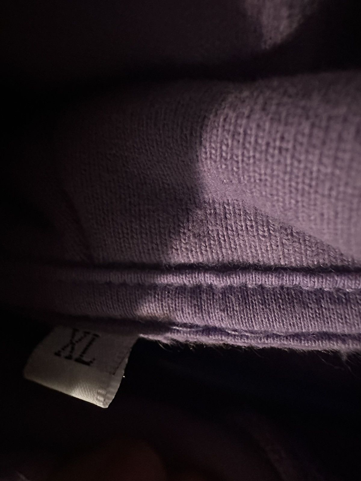Other Gavin South Double Layered Cropped Hoodie - Purple - XL Size US XL / EU 56 / 4 - 2 Thumbnail