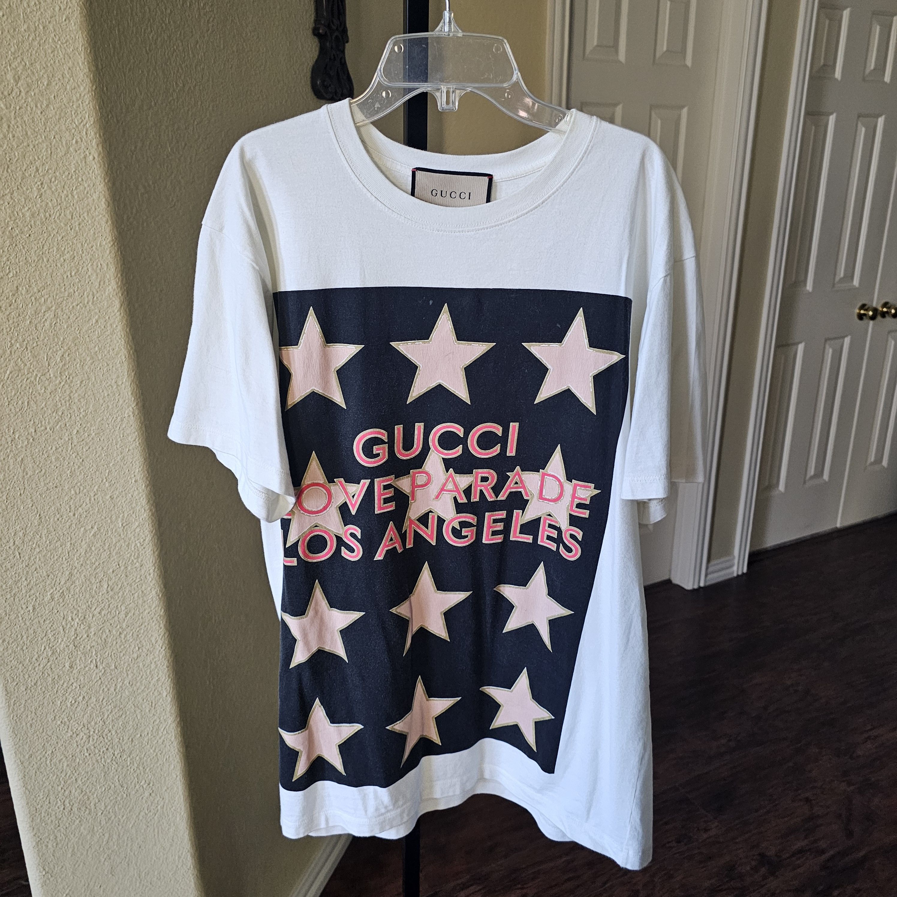 Gucci Gucci Love Parade Los Angeles Print T-Shirt Size M | Grailed