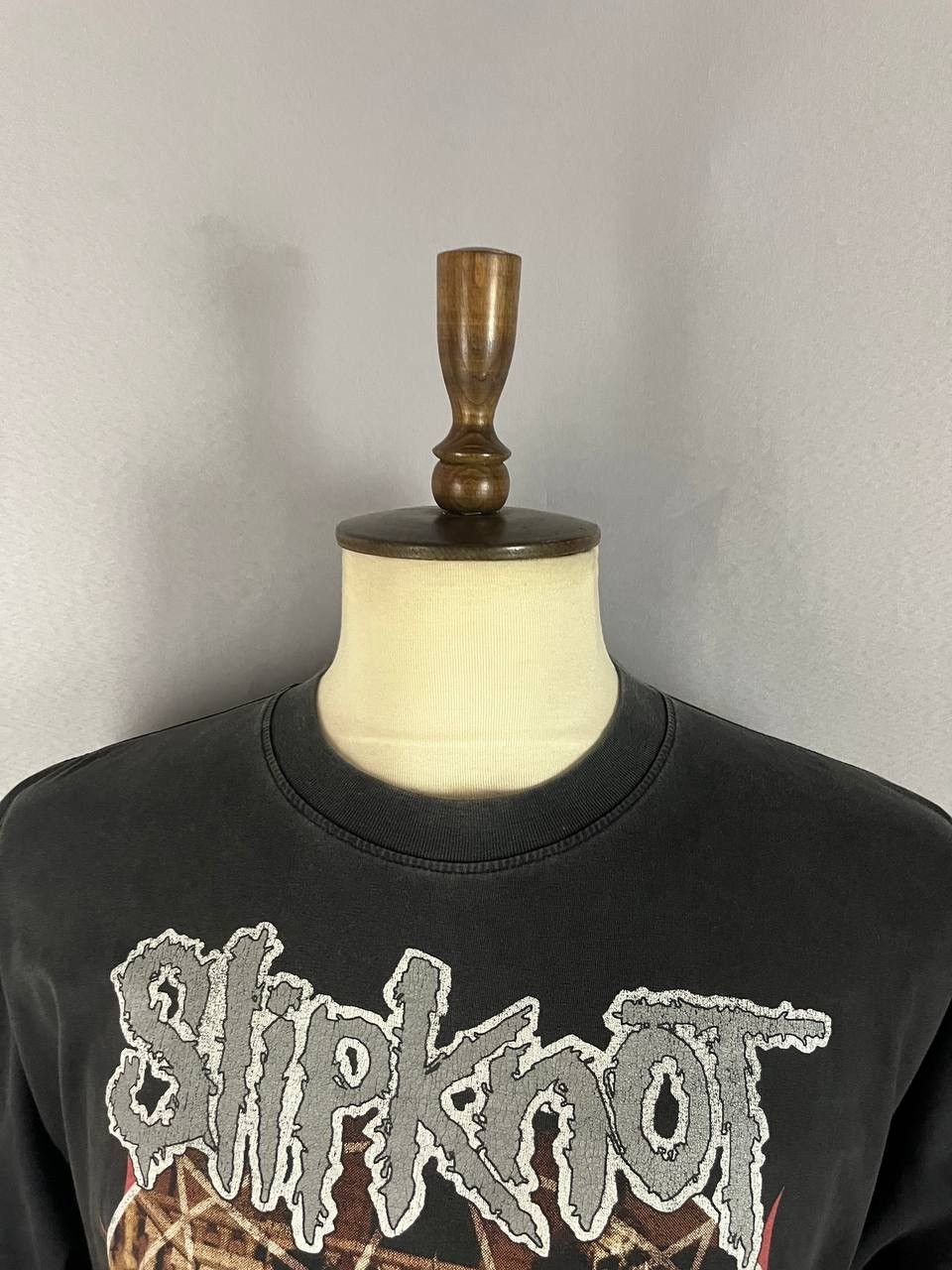 Slipknot Slipknot Vintage Tee T Shirt Black Faded 1990s Size US XL / EU 56 / 4 - 4 Thumbnail