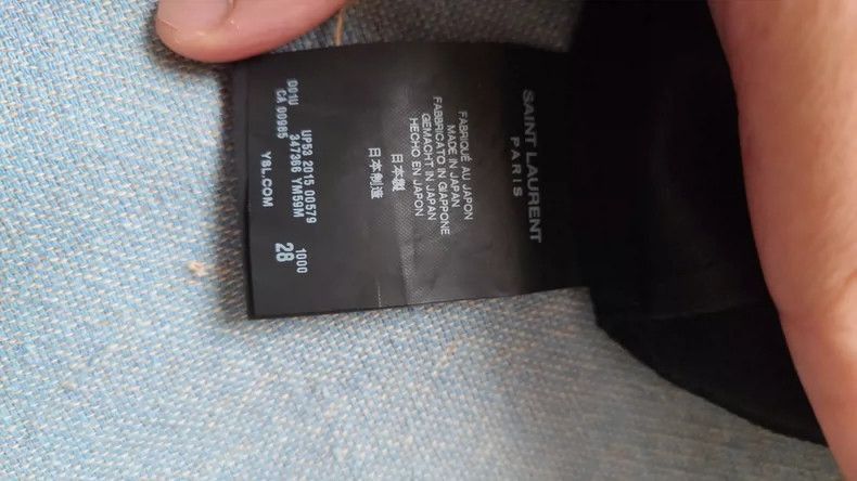 Saint Laurent Paris Saint Laurent D02 Basic Black Jeans Size US 28 / EU 44 - 4 Thumbnail