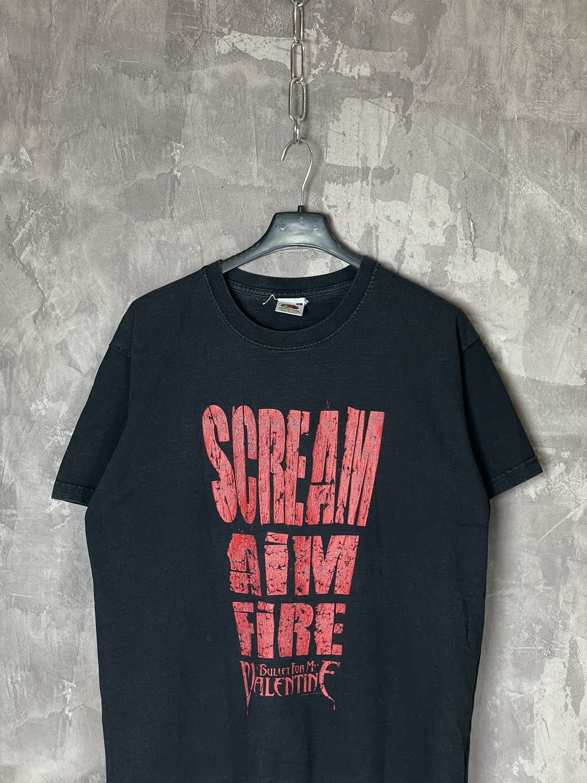 Band Tees × Hanes × Vintage 2006 Bullet For My Valentine Overprint Band Tshirt Size US M / EU 48-50 / 2 - 2 Thumbnail