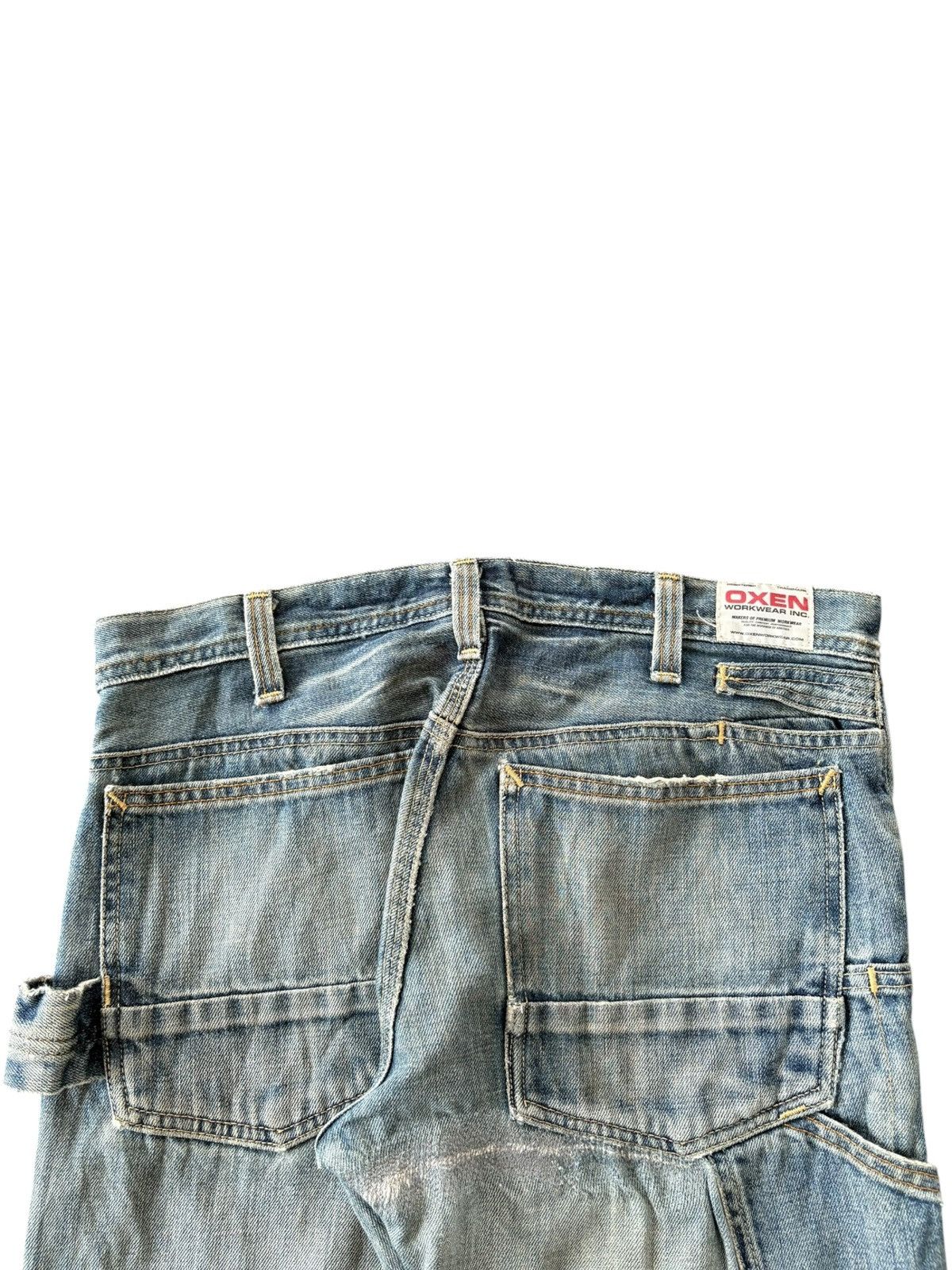 Carhartt Vintage 90s Oxen Workwear Carpenter Double Knee Baggy Jeans Size US 34 / EU 50 - 3 Thumbnail