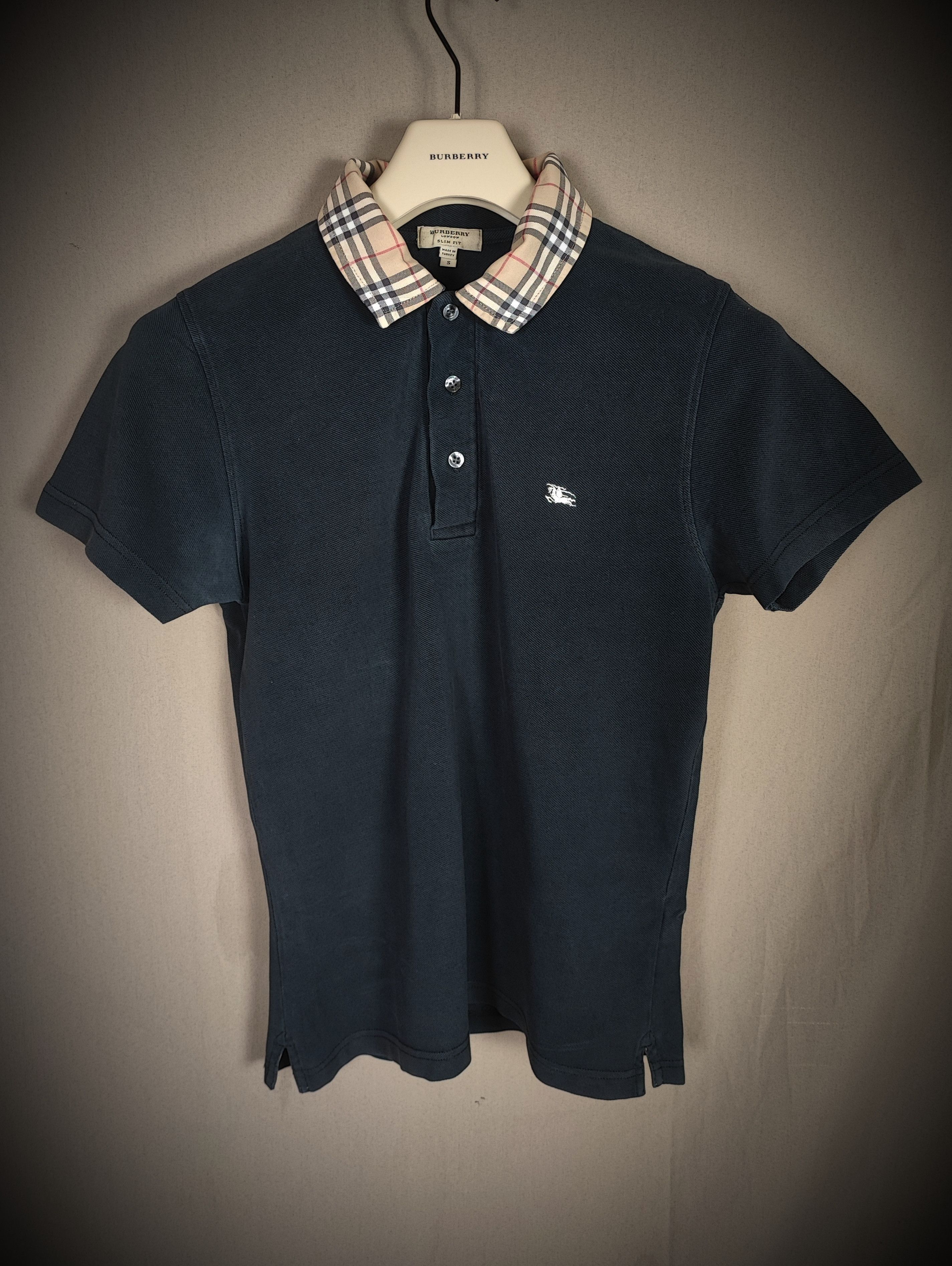 Burberry 🔥Burberry polo shirt S black🔥 Size US S / EU 44-46 / 1 - 2 Thumbnail