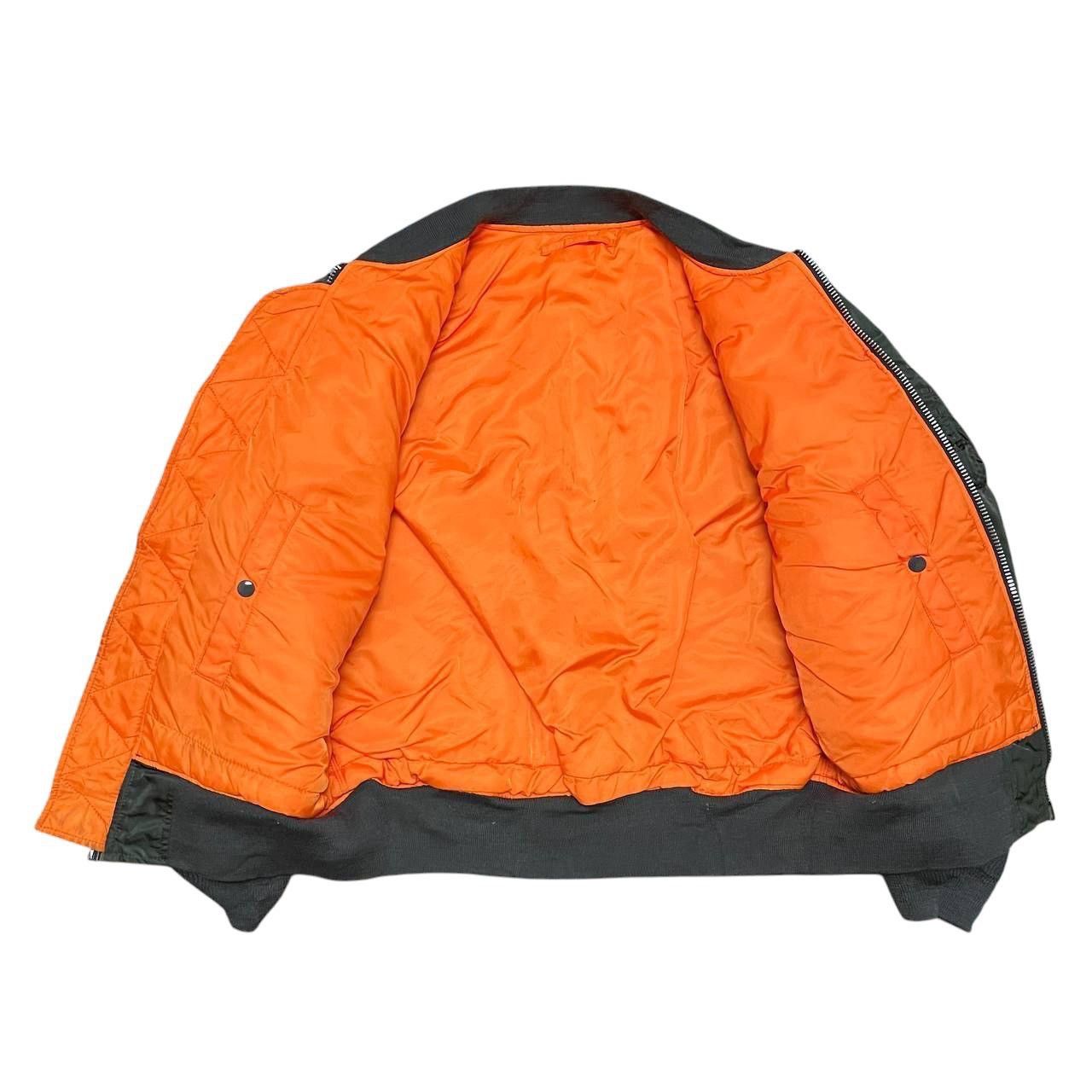 Alpha Industries Vintage Alpha Industries Ma 1 Flight Bomber Jacket Size US M / EU 48-50 / 2 - 8 Thumbnail