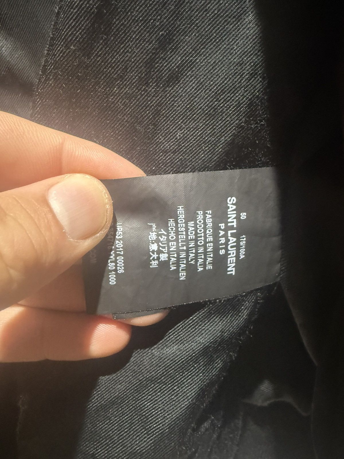 Saint Laurent Paris Saint Laurent Size US M / EU 48-50 / 2 - 3 Thumbnail