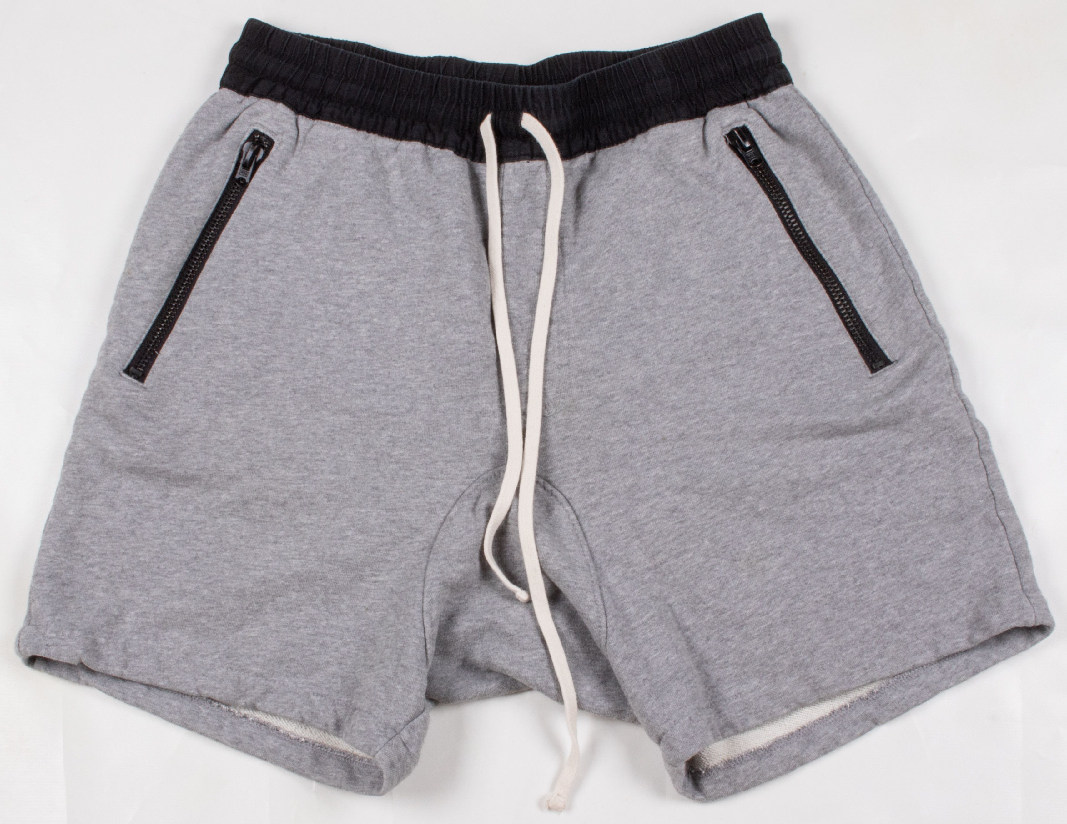 image of Essentials x Fear Of God 2016-2017 Drawstring French Terry Shorts in Grey, Men's (Size 32)