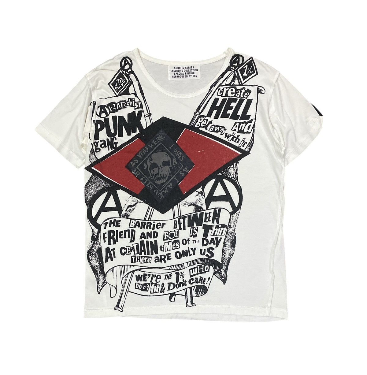 Seditionaries Seditionaries Punk shirt Reproduced by 666 Size US S / EU 44-46 / 1 - 1 Thumbnail
