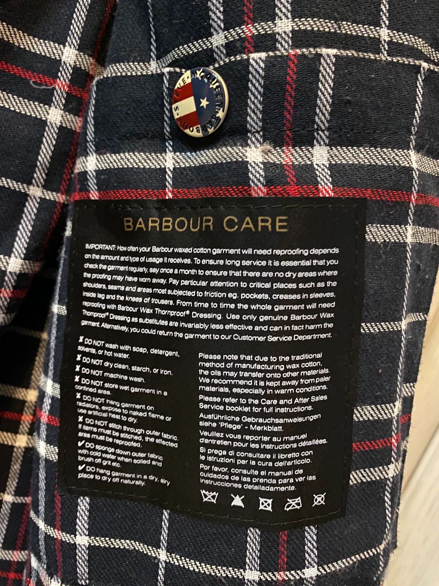 Barbour Barbour International McQueen Limited Size US S / EU 44-46 / 1 - 6 Thumbnail