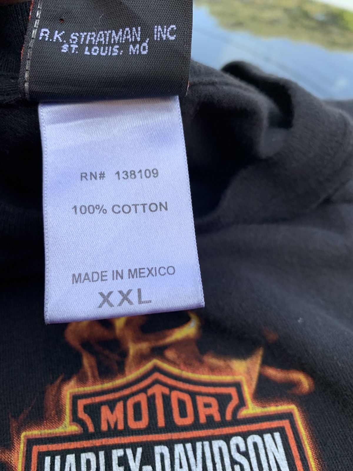 Harley Davidson Harley Davidson Flame Long Sleeve Size US XXL / EU 58 / 5 - 6 Thumbnail