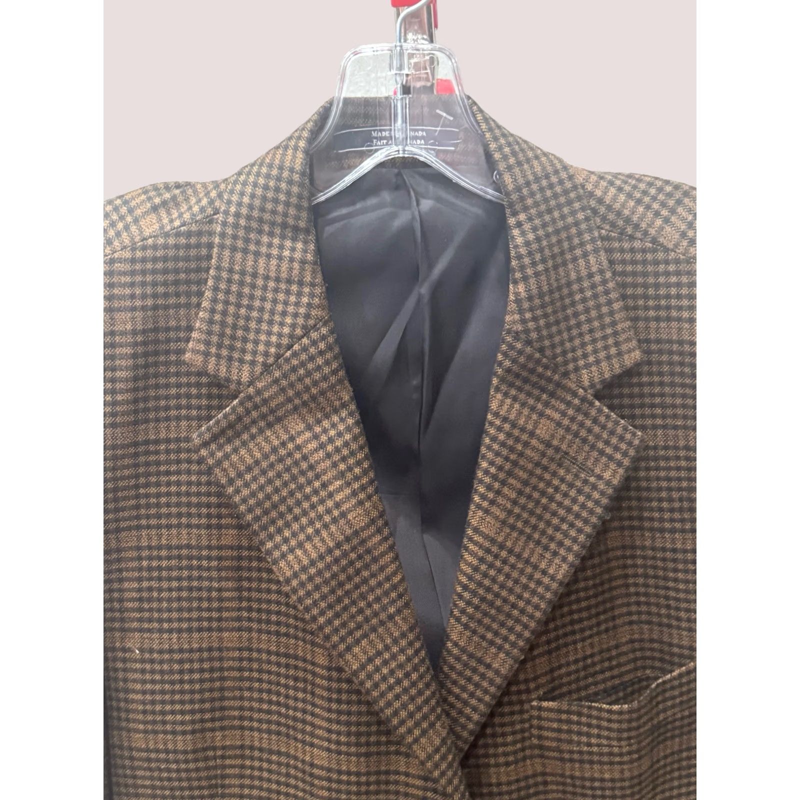 Loro Piana Arnold Brandt Loro Piana 100% Cashmere Dark Plaid Jacket Coat 44 R Mens XS? Size US S / EU 44-46 / 1 - 1 Thumbnail
