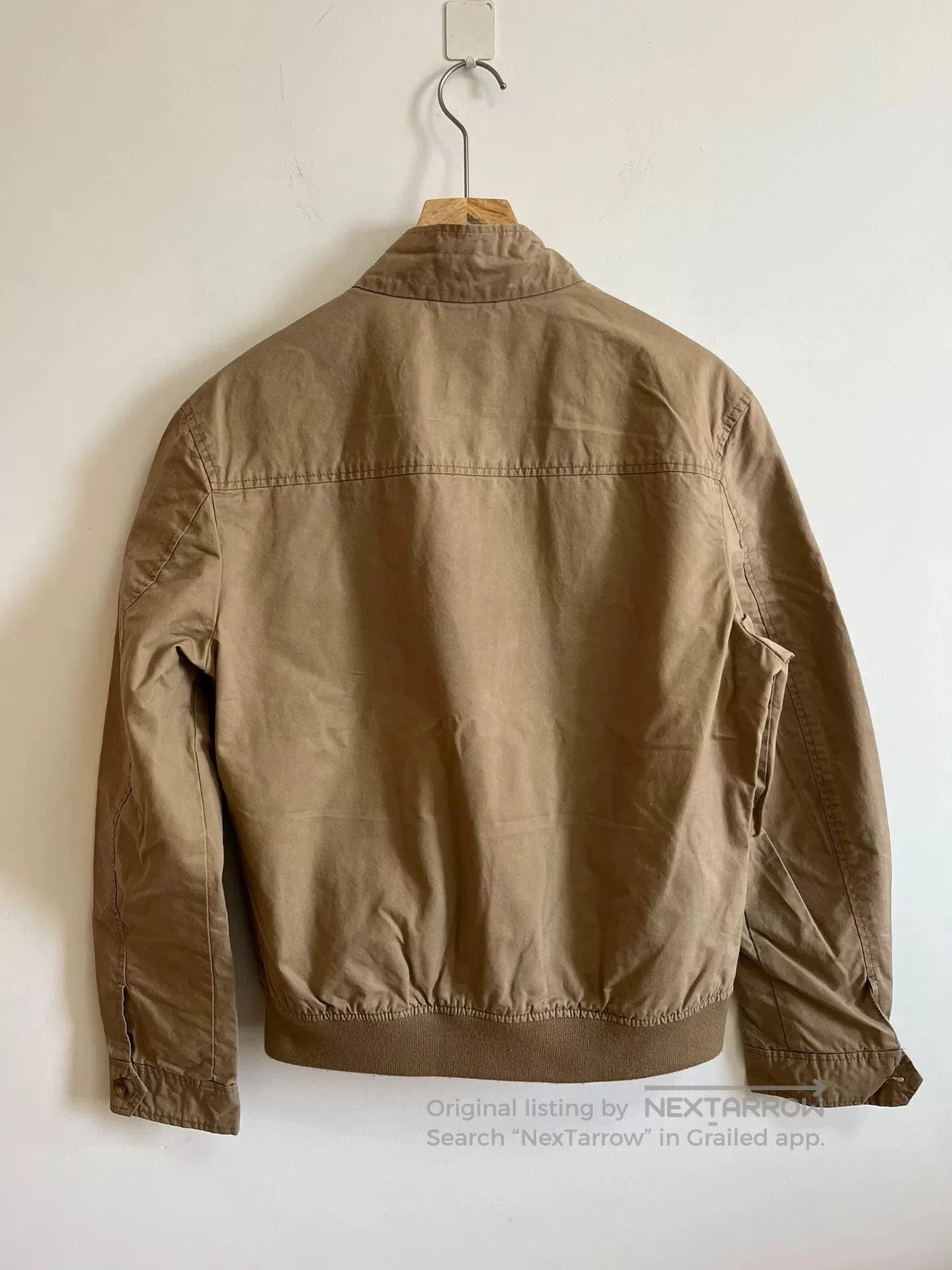 Japanese Brand Khaki Washed Distressed Jacket. Size US M / EU 48-50 / 2 - 2 Thumbnail