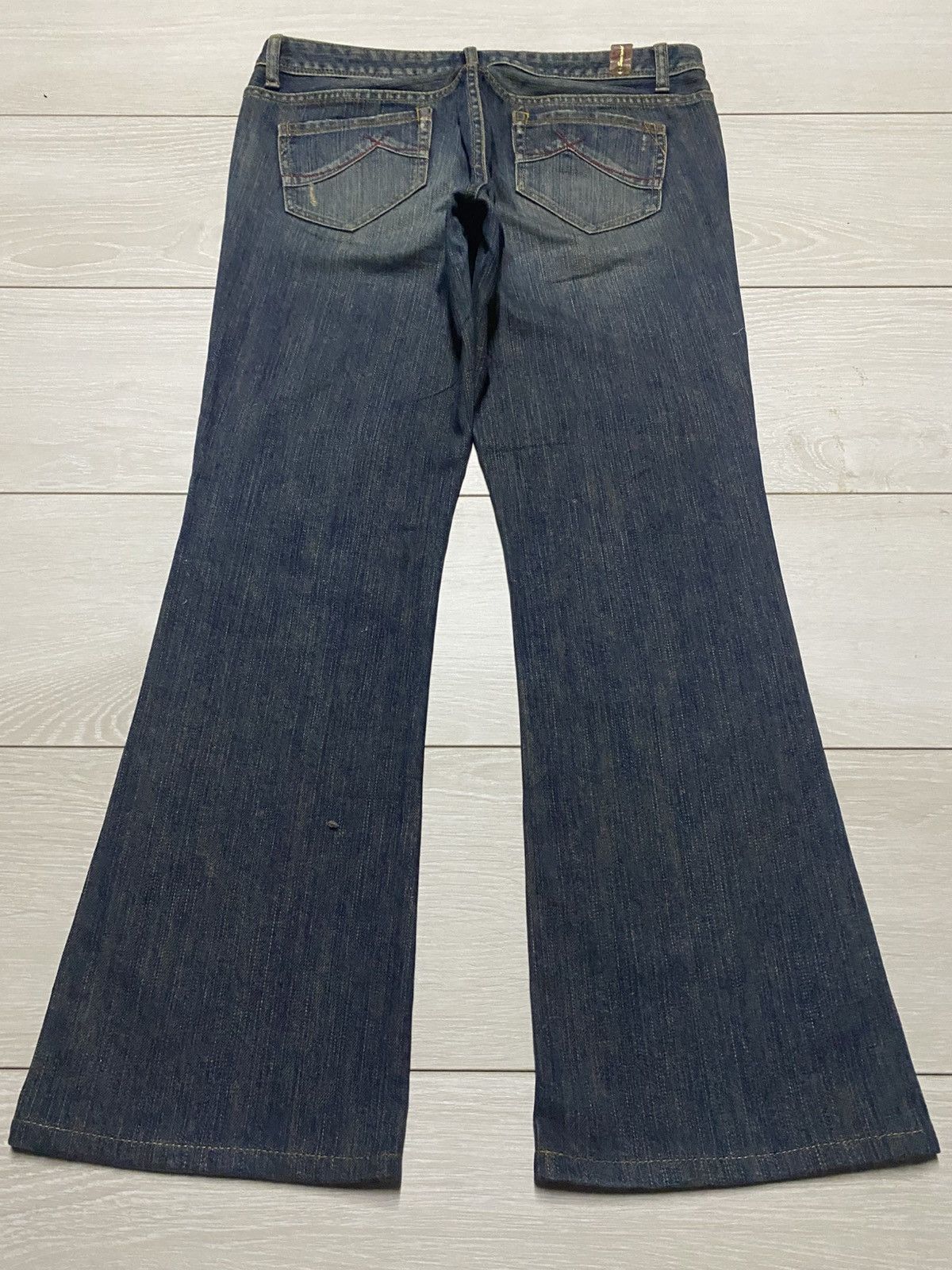 Japanese Brand japan Brand Sweet Camel Mud Wash Flare Woman Jeans Size US 32 / EU 48 - 2 Thumbnail
