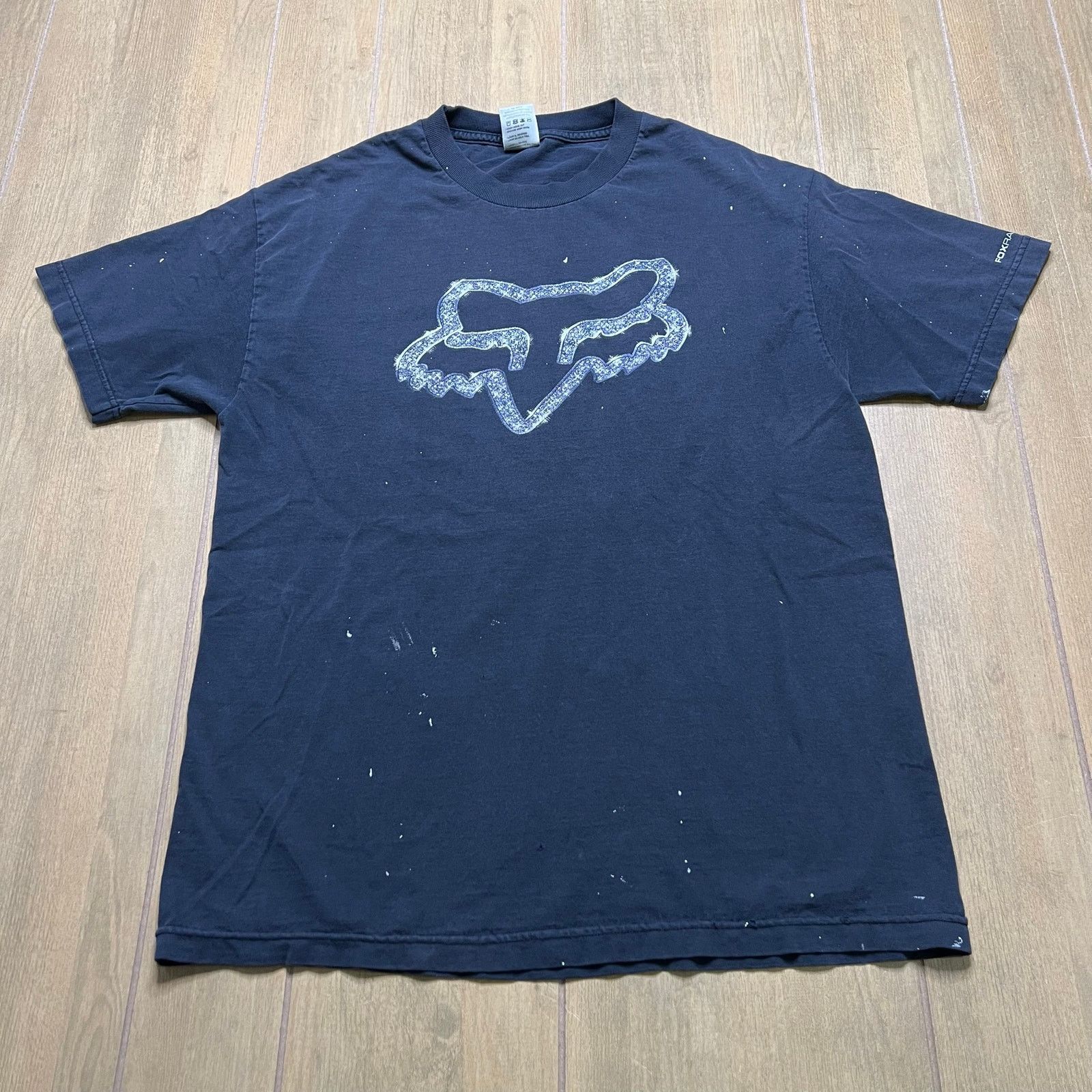 Fox Racing Fox Racing Y2K Black Men Sz Large Great Fade Paint Distress Size US L / EU 52-54 / 3 - 1 Thumbnail