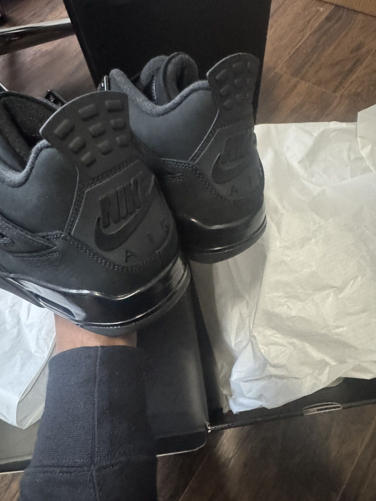 Nike 2025 Black Cat Jordan 4 Size US 9.5 / EU 42-43 - 3 Thumbnail