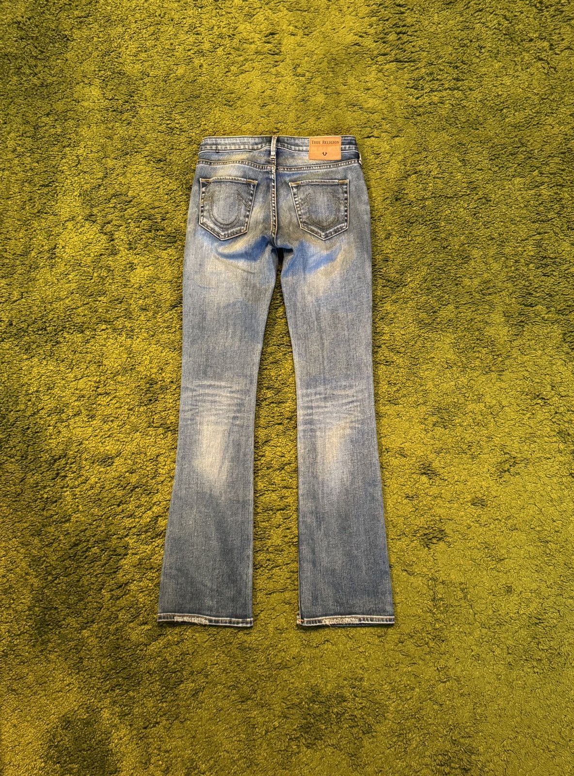 Designer × True Religion × Vintage True Religion skinny flared fit Y2K style jeans denim Size 25" / US 0 / IT 36 - 2 Thumbnail