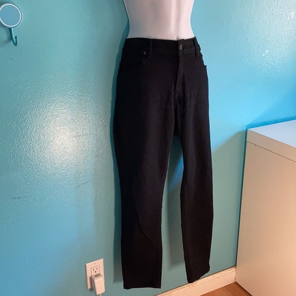 Free People Free People Black Denim Jeans Size 31 Size 31" - 11 Thumbnail