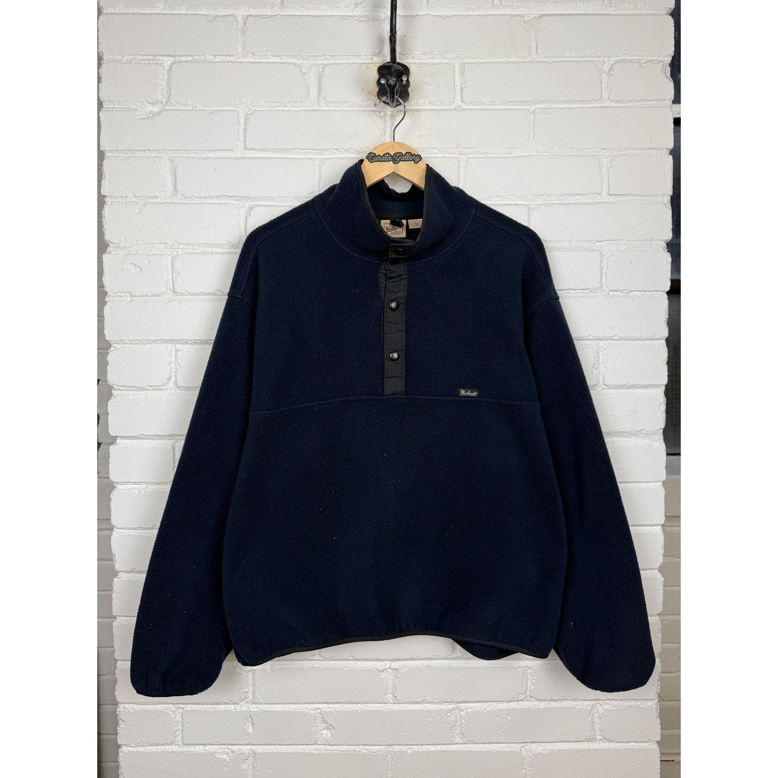 Vintage Vintage 90s Woolrich Polartec Snap Tee Pullover Fleece XL Size US XL / EU 56 / 4 - 1 Thumbnail