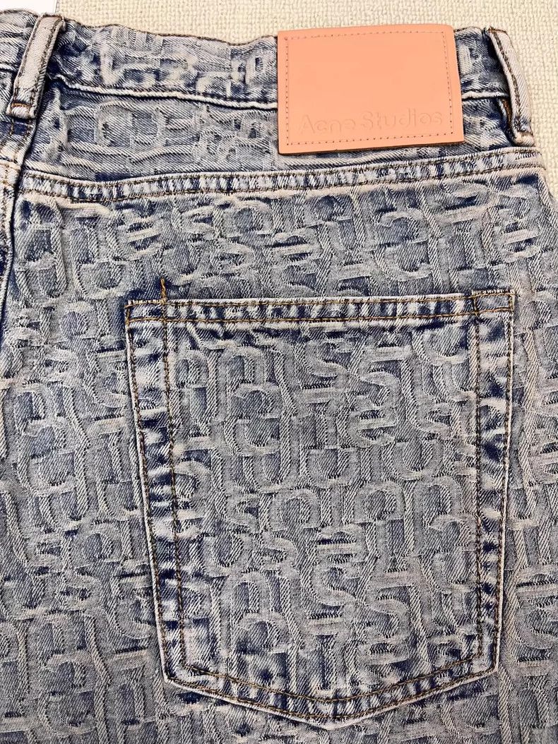 Acne Studios Acne Studios size US 50 SS24 cleanfit heavy-duty printed j Size US 34 / EU 50 - 3 Thumbnail