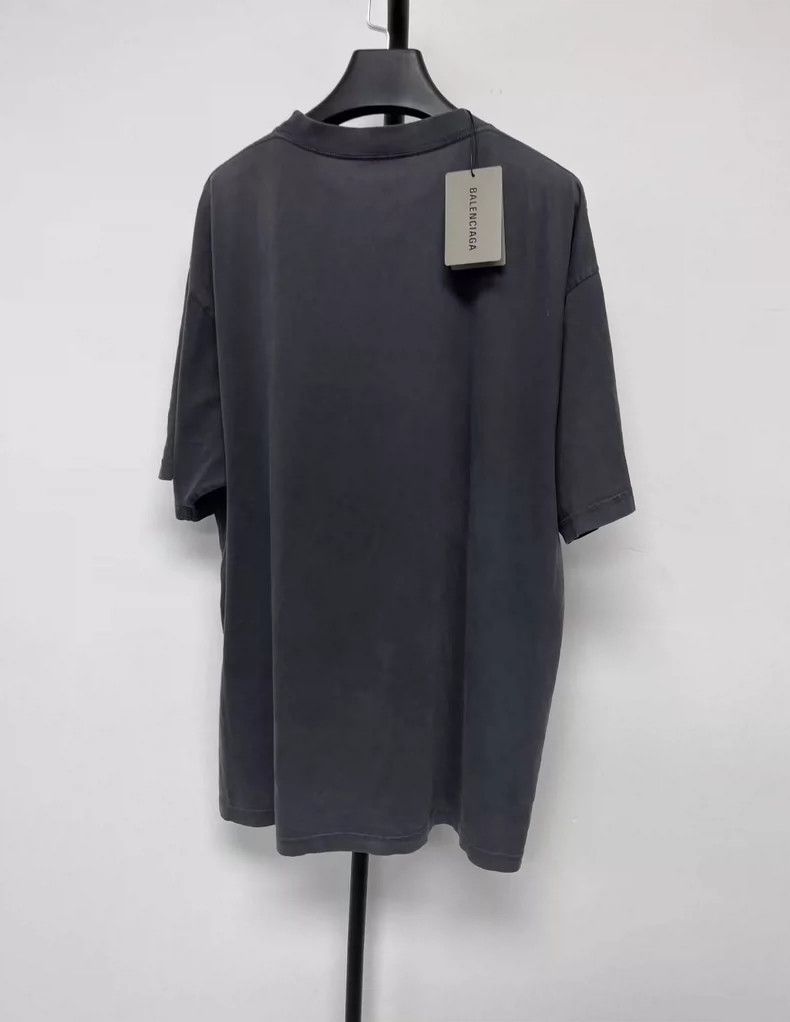 Balenciaga Balenciaga Batman Logo Letter Retro Old Short Sleeve T-Shi Size US XS / EU 42 / 0 - 2 Thumbnail