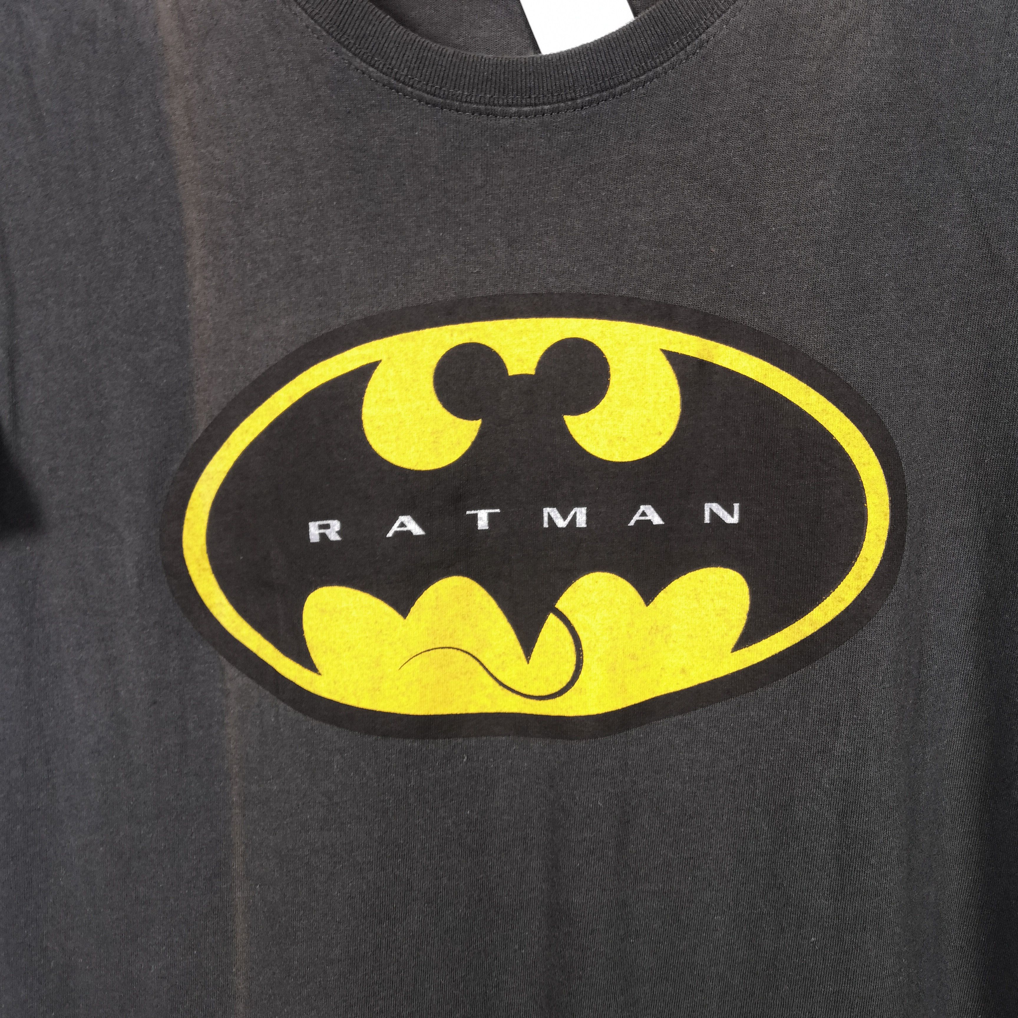 Japanese Brand Ratman Alike Batman T-Shirt Parody Japanese Crewneck Tees Size US S / EU 44-46 / 1 - 3 Thumbnail