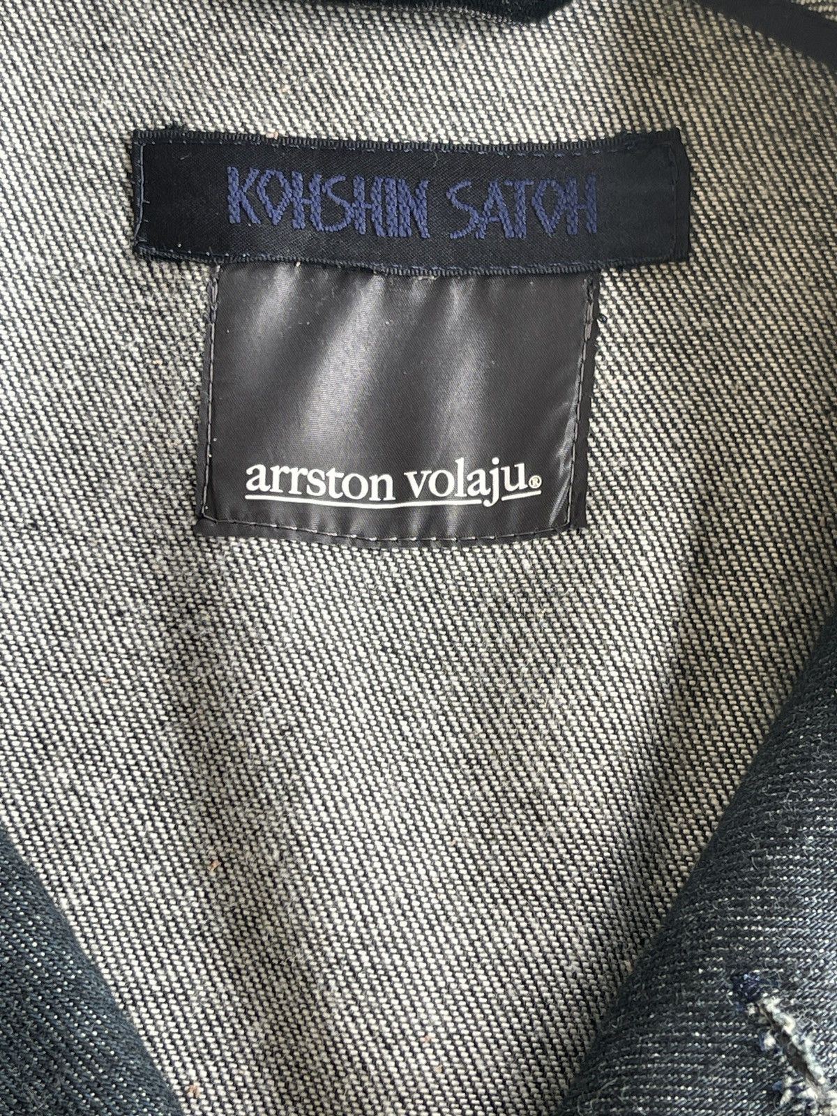 Issey Miyake Kohshin Satoh X Arrston Volaju Denim Work Jacket Size US S / EU 44-46 / 1 - 5 Thumbnail