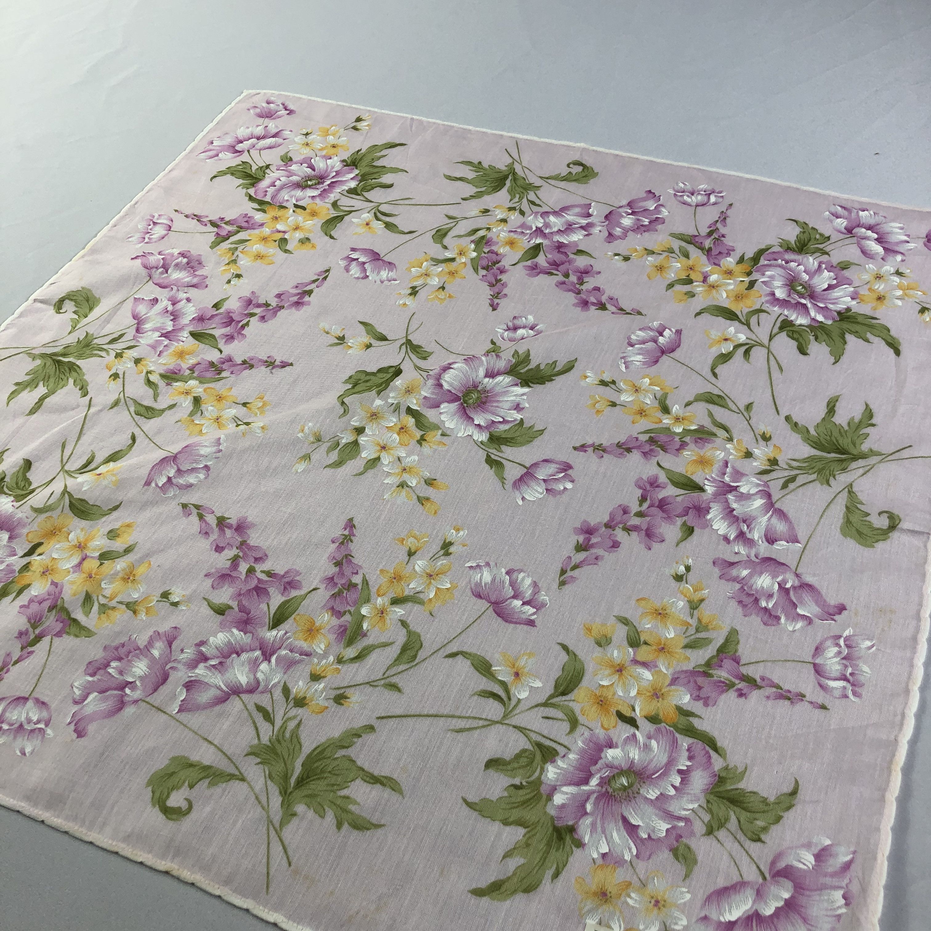 Hanae Mori × Japanese Brand × Vintage Hanae Mori Handkerchief Neckerchief Bandana H2039 Size ONE SIZE - 3 Thumbnail