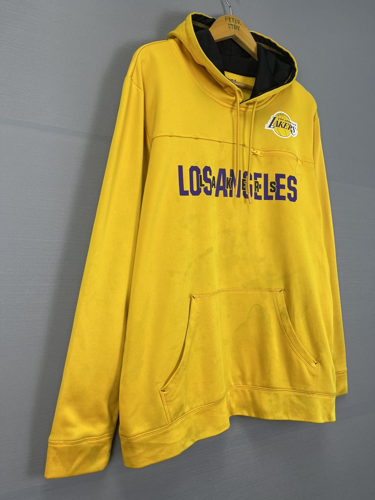 NBA NBA LA Larkers Hoodie Size US XL / EU 56 / 4 - 4 Thumbnail
