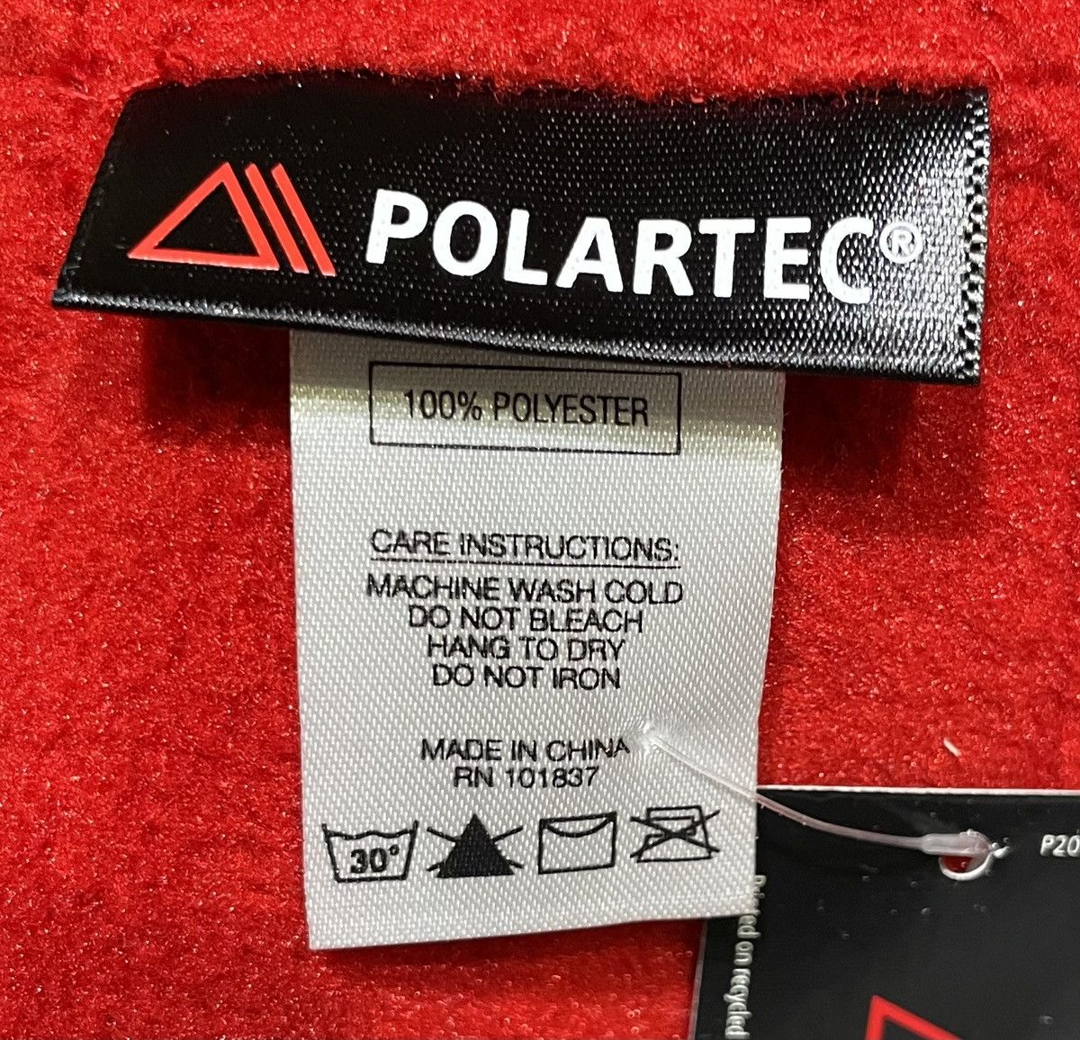 Polartec × Supreme Supreme Polartec Headband Red Cruizer Size ONE SIZE - 4 Thumbnail