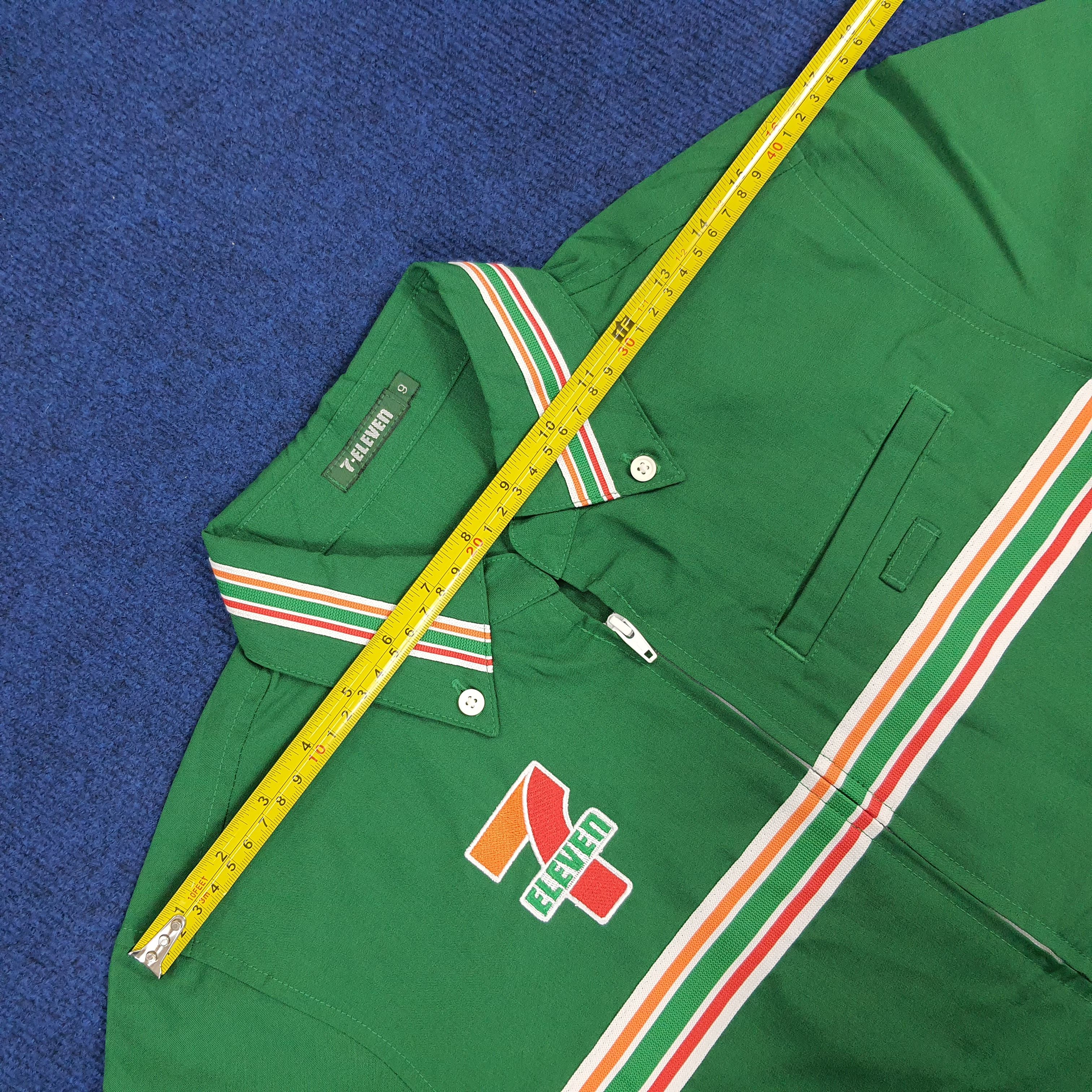 Japanese Brand × Vintage Vintage 7 Eleven Staff Uniform Japanese Brand Worker Jacket Size US S / EU 44-46 / 1 - 9 Thumbnail