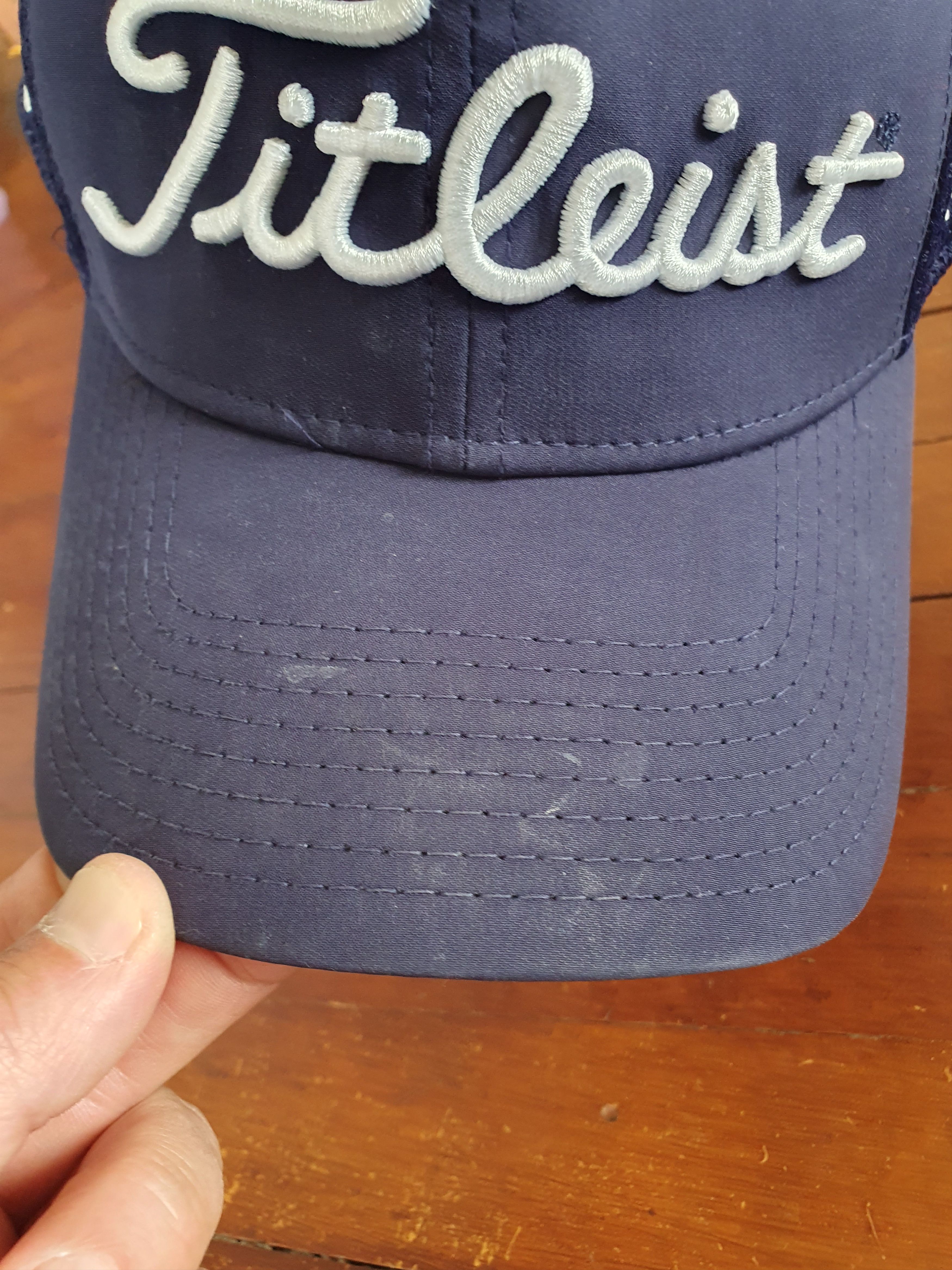 Footjoy Titleist By New Era Footjoy Pro V1 Fitted Mesh Hat sz L/XL Size ONE SIZE - 4 Thumbnail