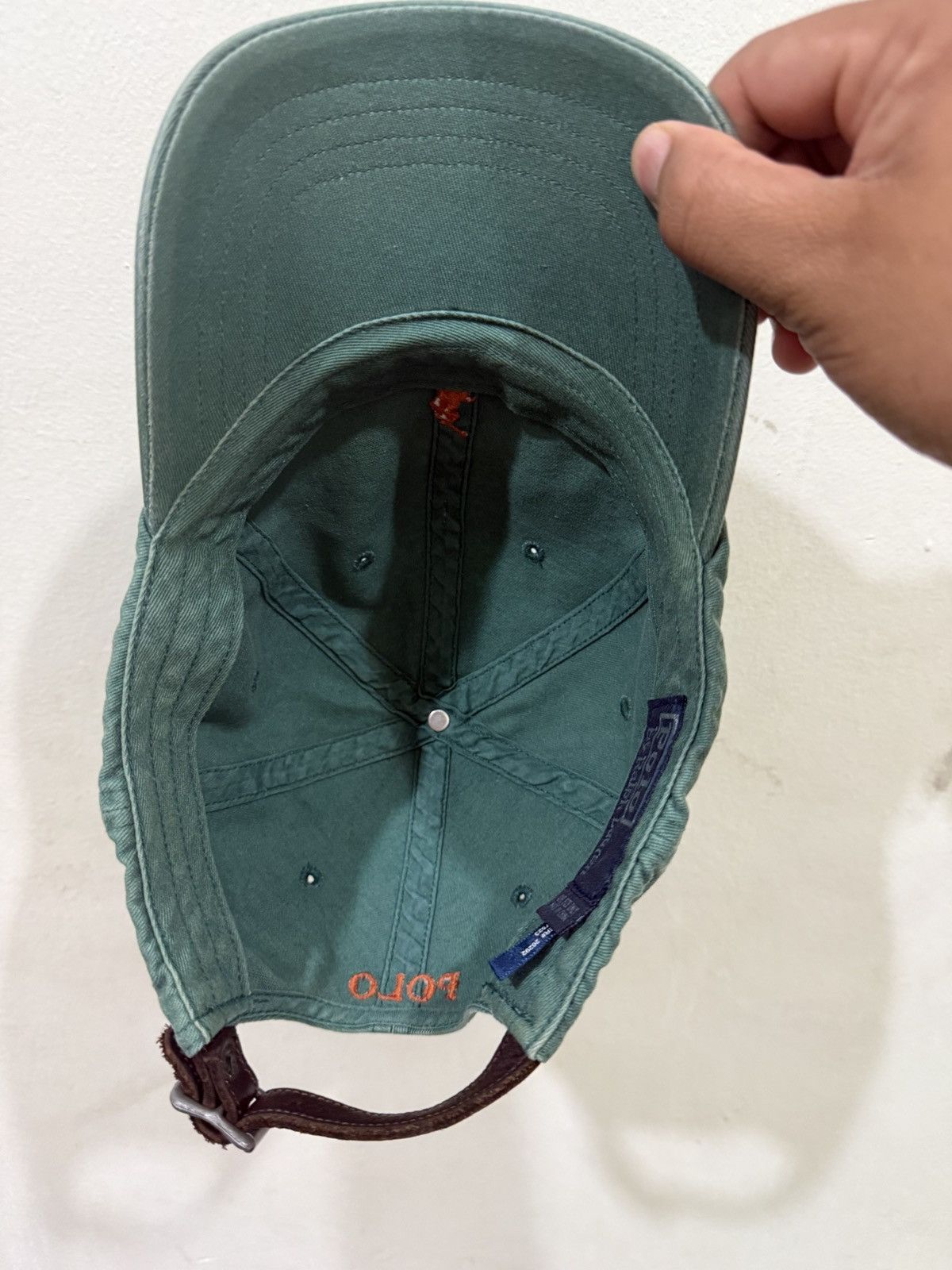 Polo Ralph Lauren VTG Faded Polo Ralph Lauren Hat Size ONE SIZE - 5 Thumbnail