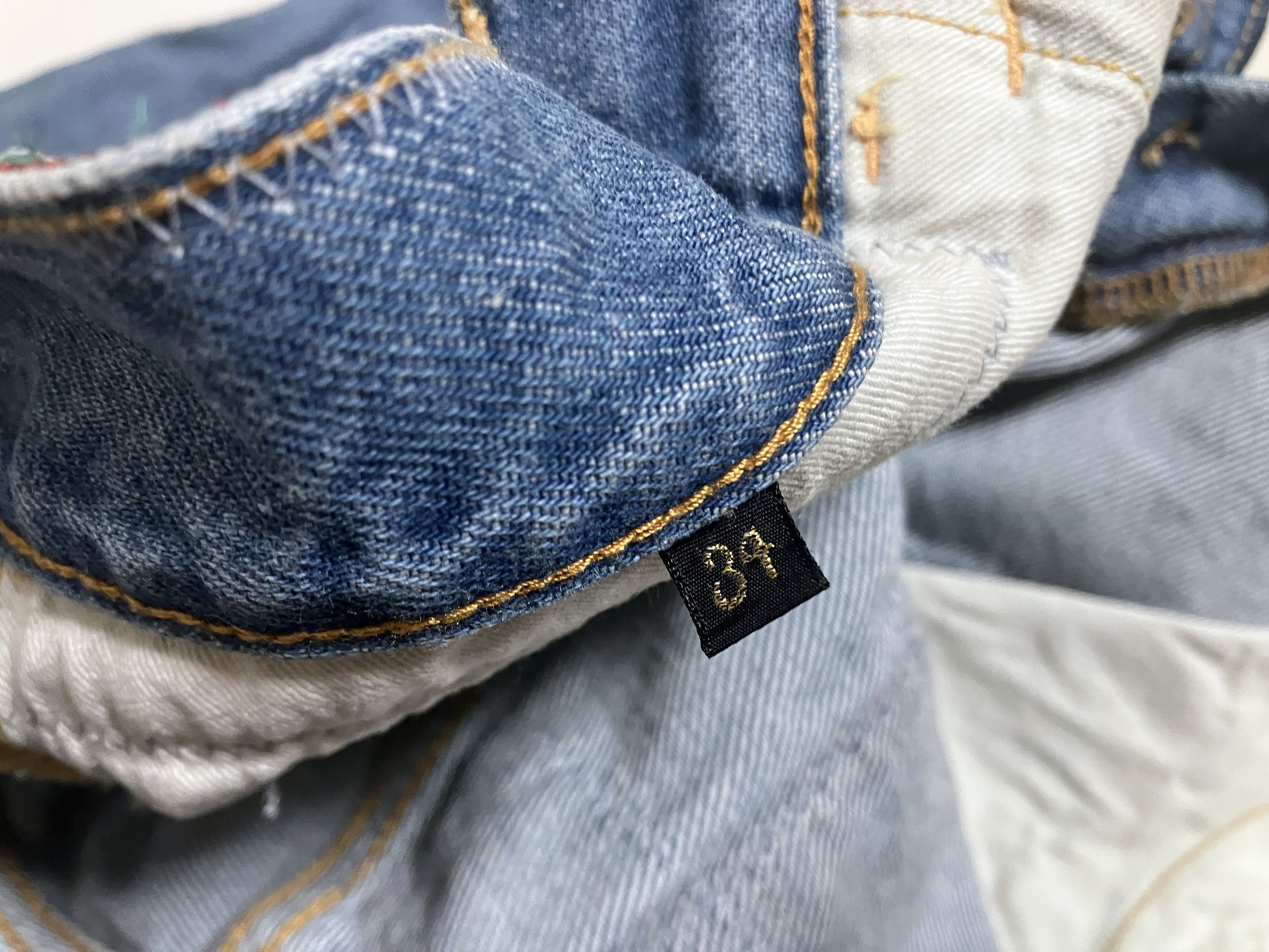 Kapital KAPITAL 14oz denim flare jeans hippie insane remake denim Size US 34 / EU 50 - 10 Thumbnail