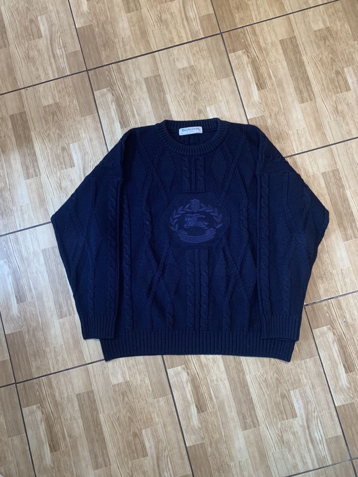 Burberry Burberry vintage sweater Size US L / EU 52-54 / 3 - 1 Thumbnail