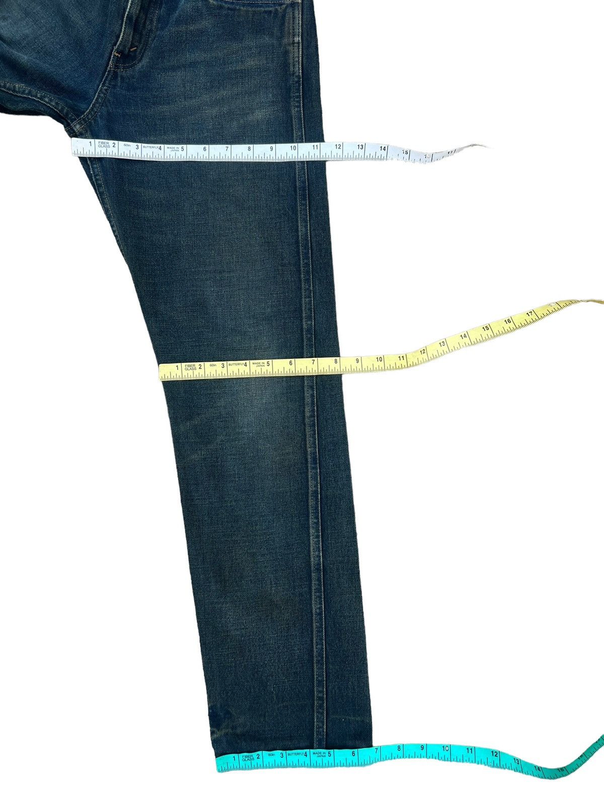 Levi's Vintage Clothing Robert Geller X Levi’s Big E Orange Tab Mud Wash Denim Jeans Size US 30 / EU 46 - 4 Thumbnail