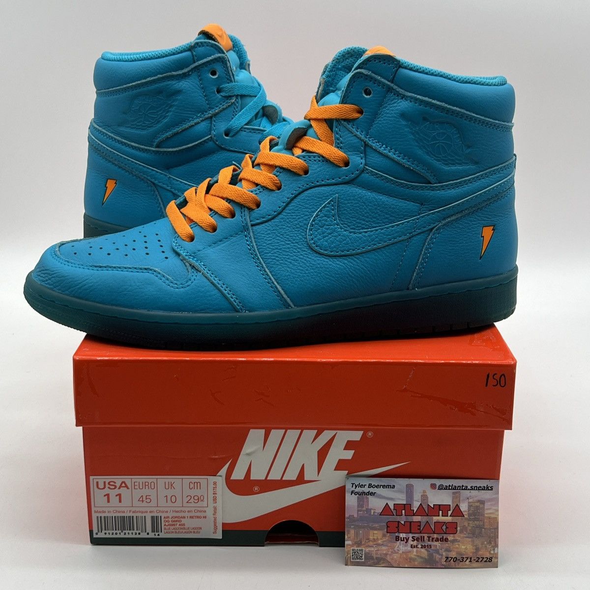 Nike Air Jordan 1 high blue lagoon | Grailed