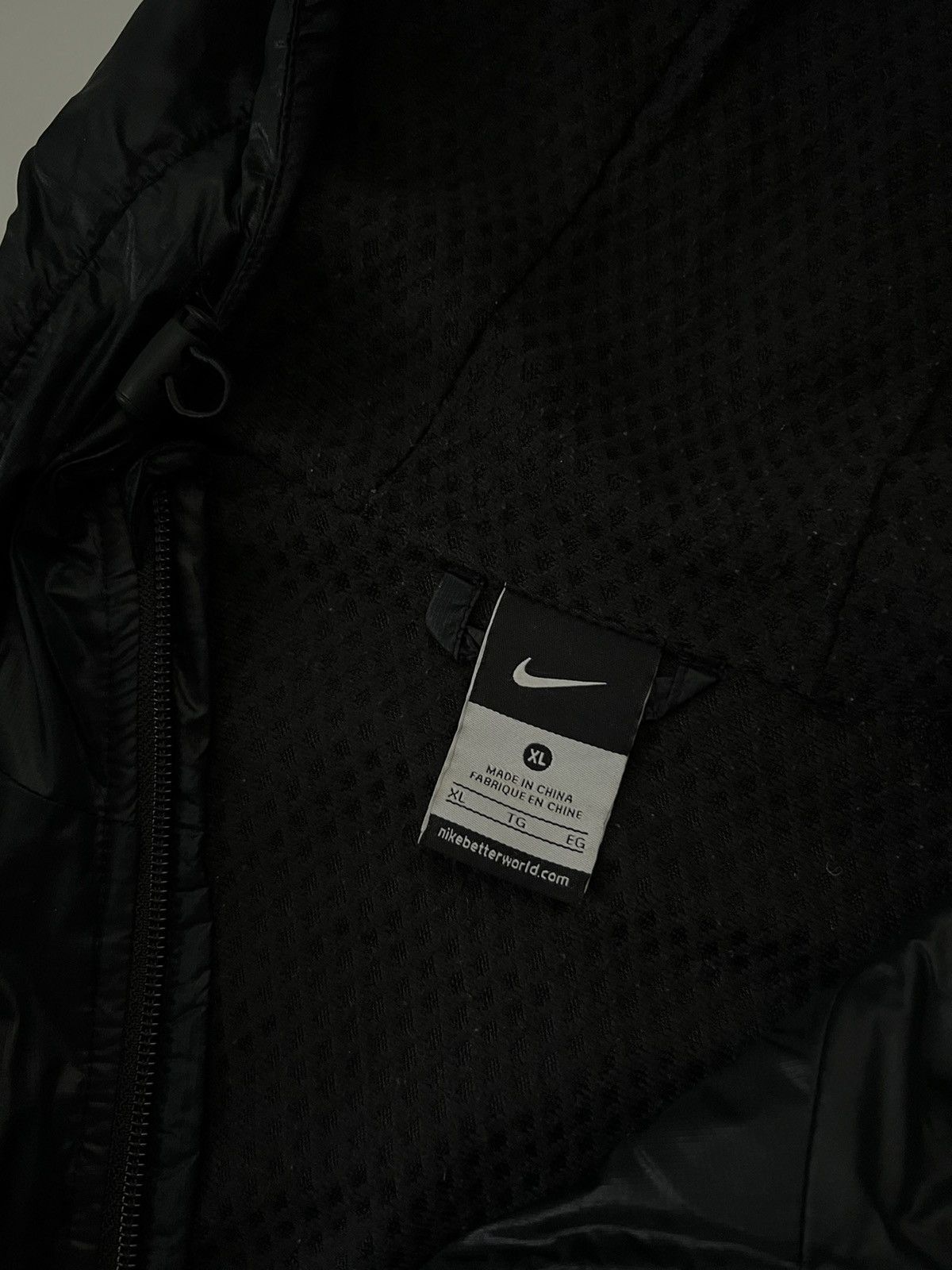 Nike × Vintage 90’s NIKE GORPCORE SLEEVE SPELLOUT LOGO SWOOSH Y2K JACKET Size US XL / EU 56 / 4 - 6 Thumbnail