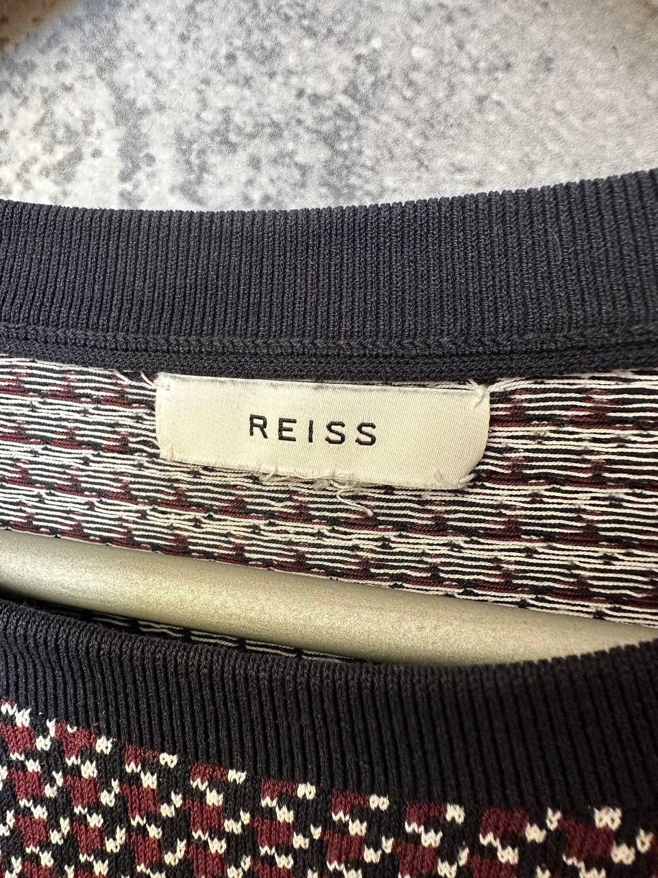 Reiss REISS LUXTON TEXTURED CREW NECK JUMPER SWEATER Size US XL / EU 56 / 4 - 10 Thumbnail