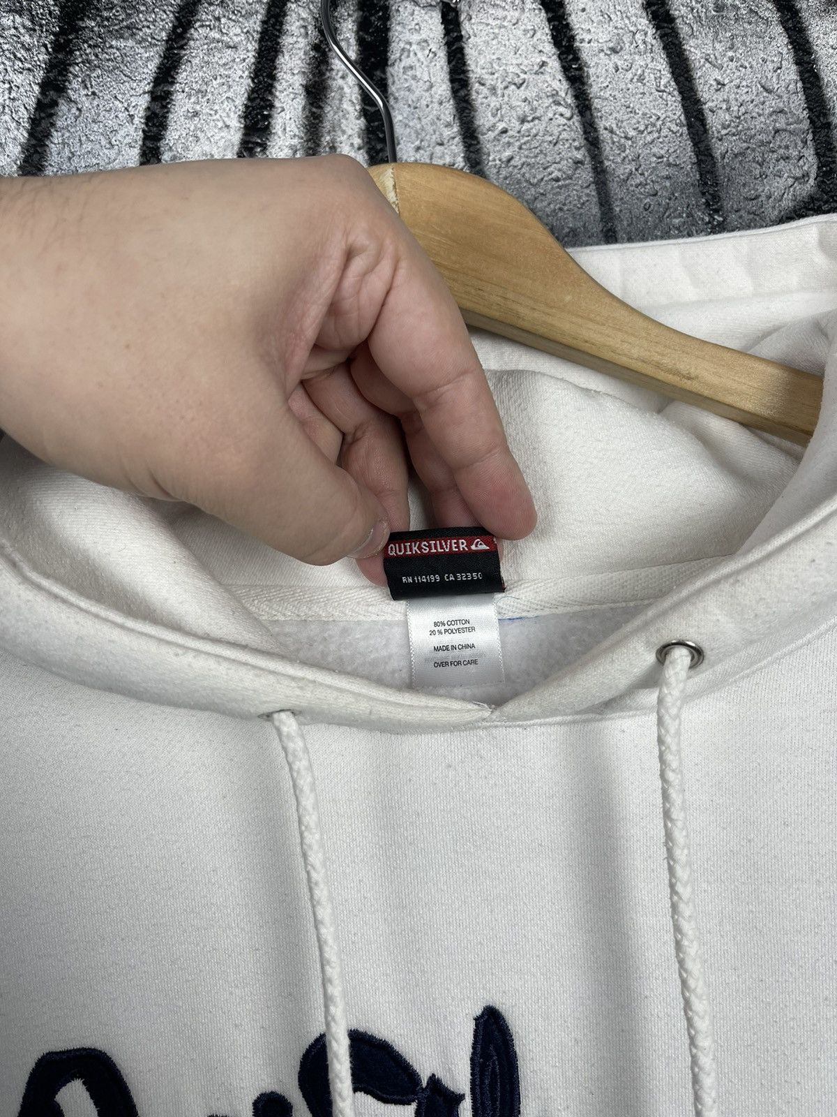 Quiksilver × Vintage Y2K Quiksilver Boardrider New York Hoodie Size US L / EU 52-54 / 3 - 9 Thumbnail