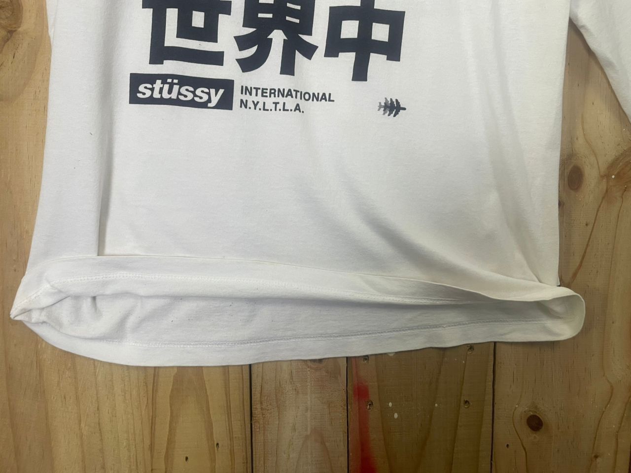 Stussy × Vintage Vintage Stussy Japanese hype style longsleeve Tshirt Size US L / EU 52-54 / 3 - 9 Thumbnail