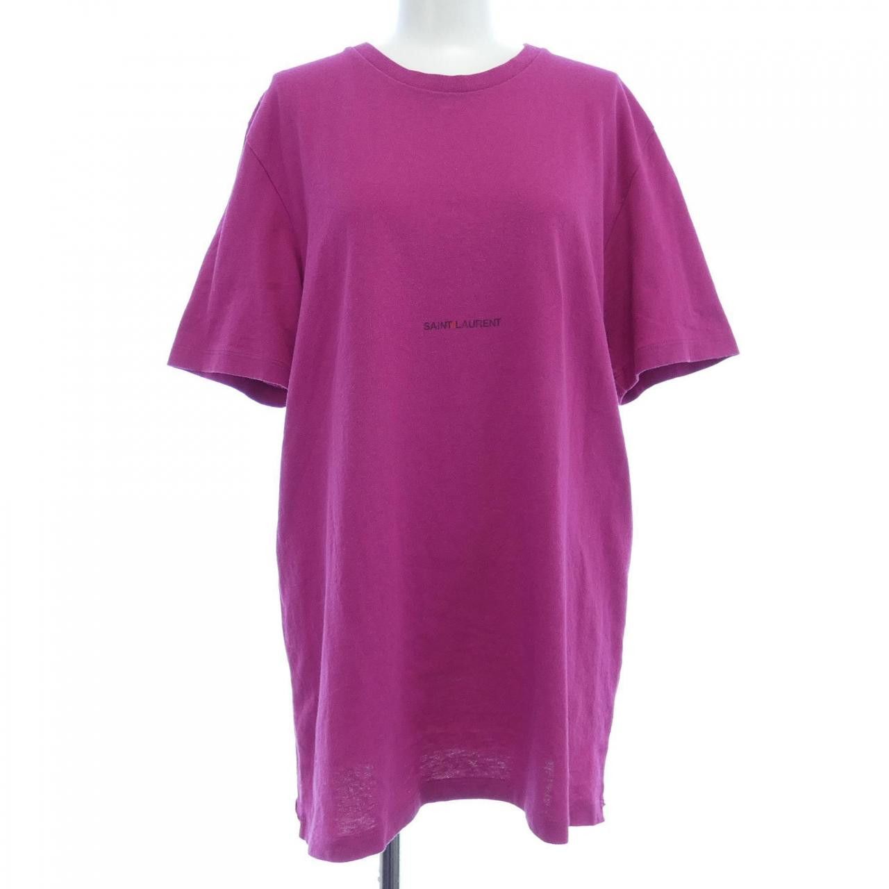 Yves Saint Laurent Yves Saint Laurent Saint Laurent T-shirt Cotton T-Shirts 666167 YB2YD DUTY FREE for USA Size ONE SIZE - 1 Thumbnail