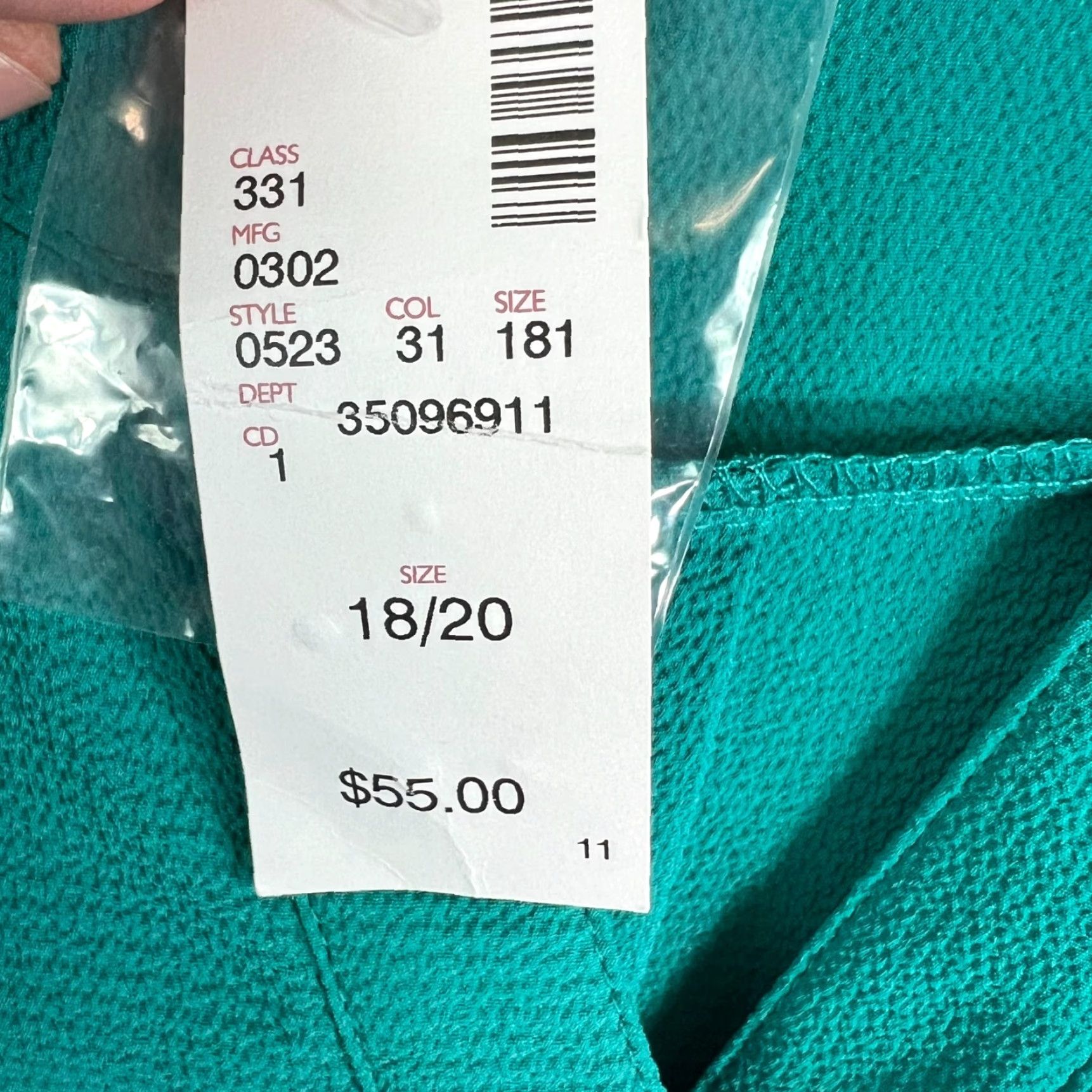 Avenue Avenue Tunic Shirt Women 1X Seafoam Green Long Sleeve Button Accent Bohemian 1X Plus Size Womens Size XL / US 12-14 / IT 48-50 - 7 Thumbnail