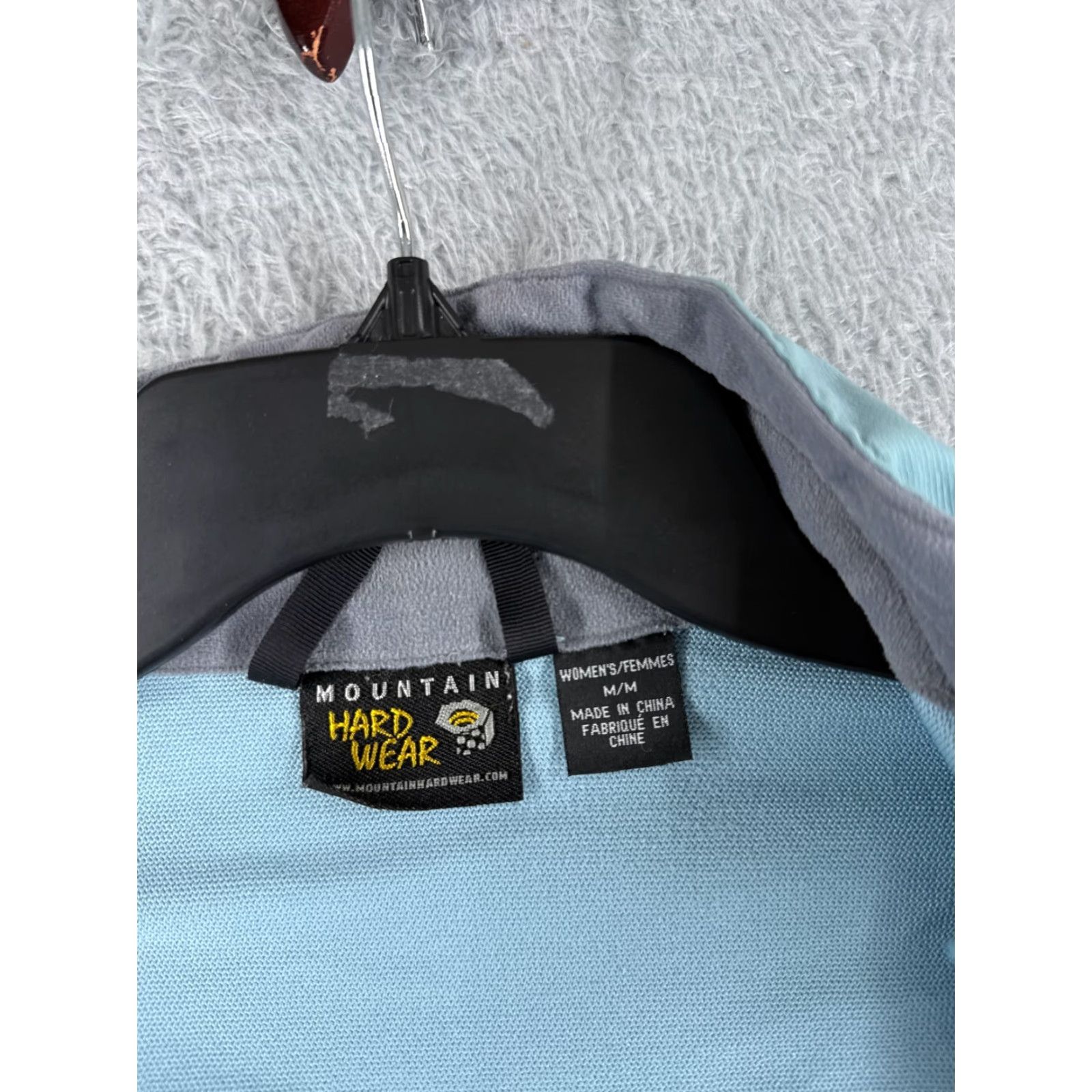 Mountain Hardwear Mountain Hardwear Jacket Womens Medium Blue Full Zip Nylon Blend Mock Neck Jacket Womens Medium Blue Full Zip Nylon Blend Mock Neck Size M / US 6-8 / IT 42-44 - 3 Thumbnail