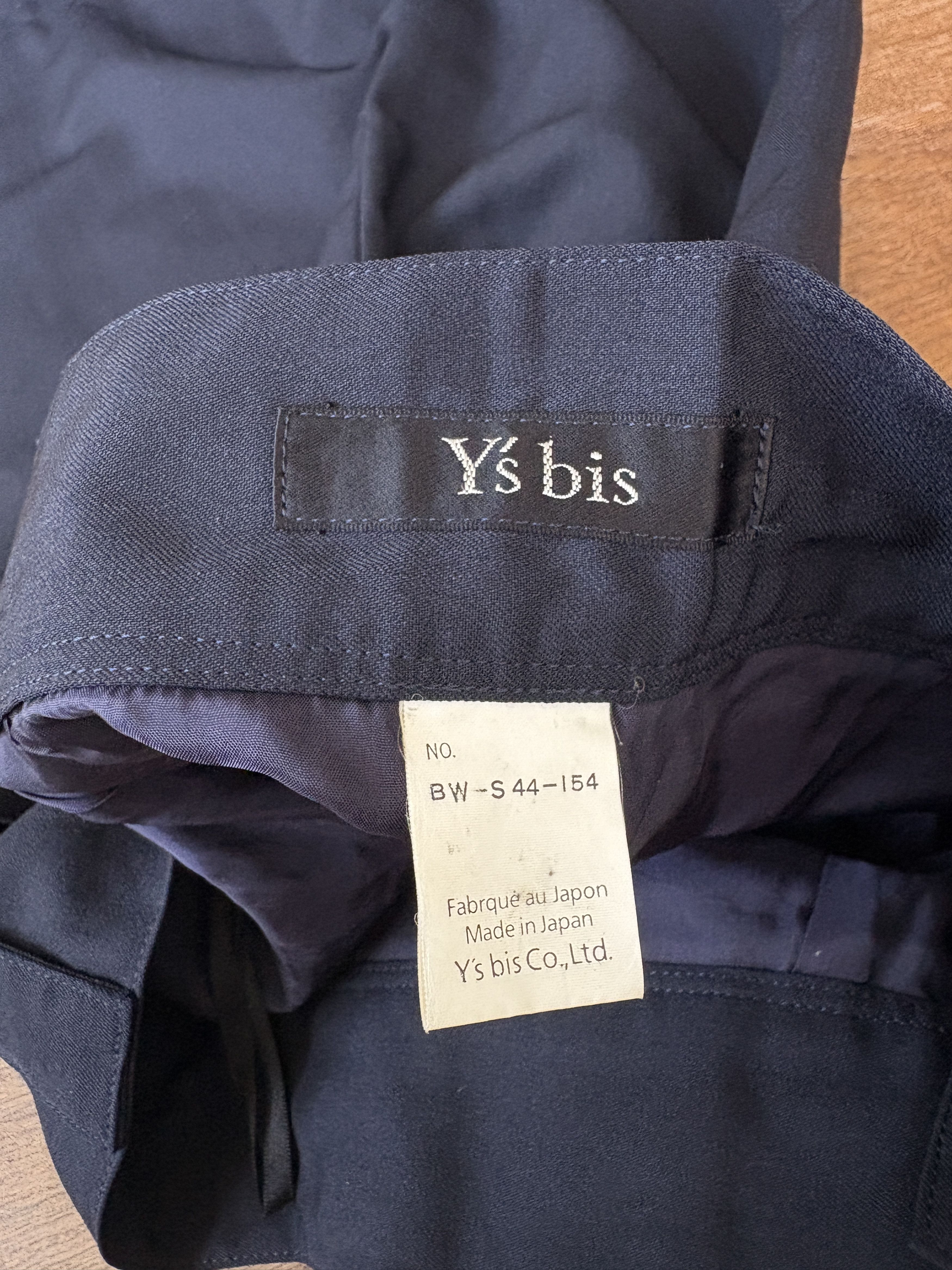 Y's Y's bis Yohji Yamamoto Double Pockets Mini Skirt Size 22" - 7 Thumbnail